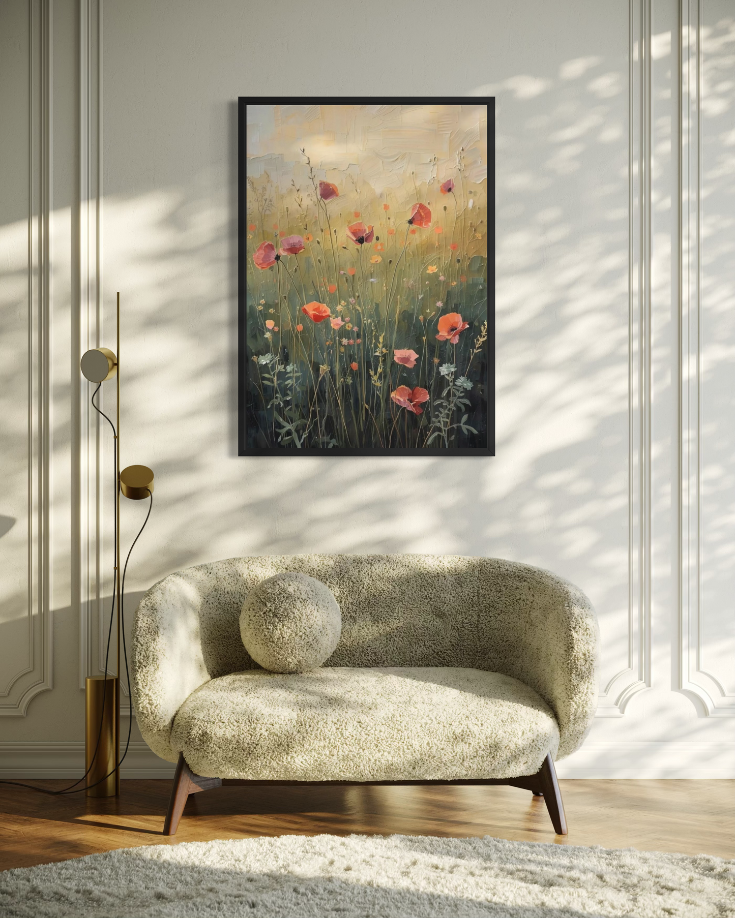 Poppies in the Quiet Light Framed Fine Art Print | Premium Museum-Quality Print | Wood Frame