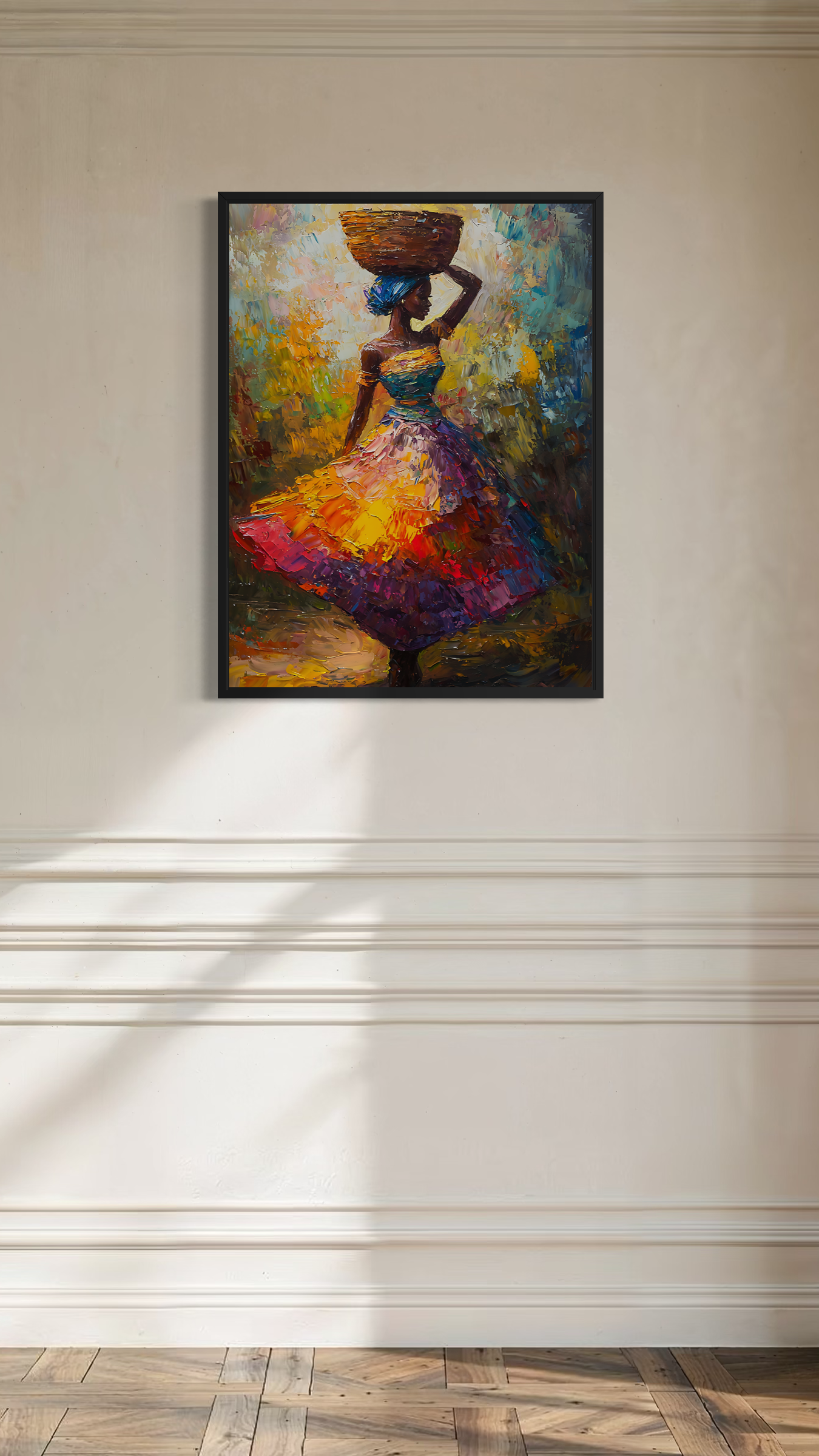 Vibrant Grace - Framed Fine Art Print