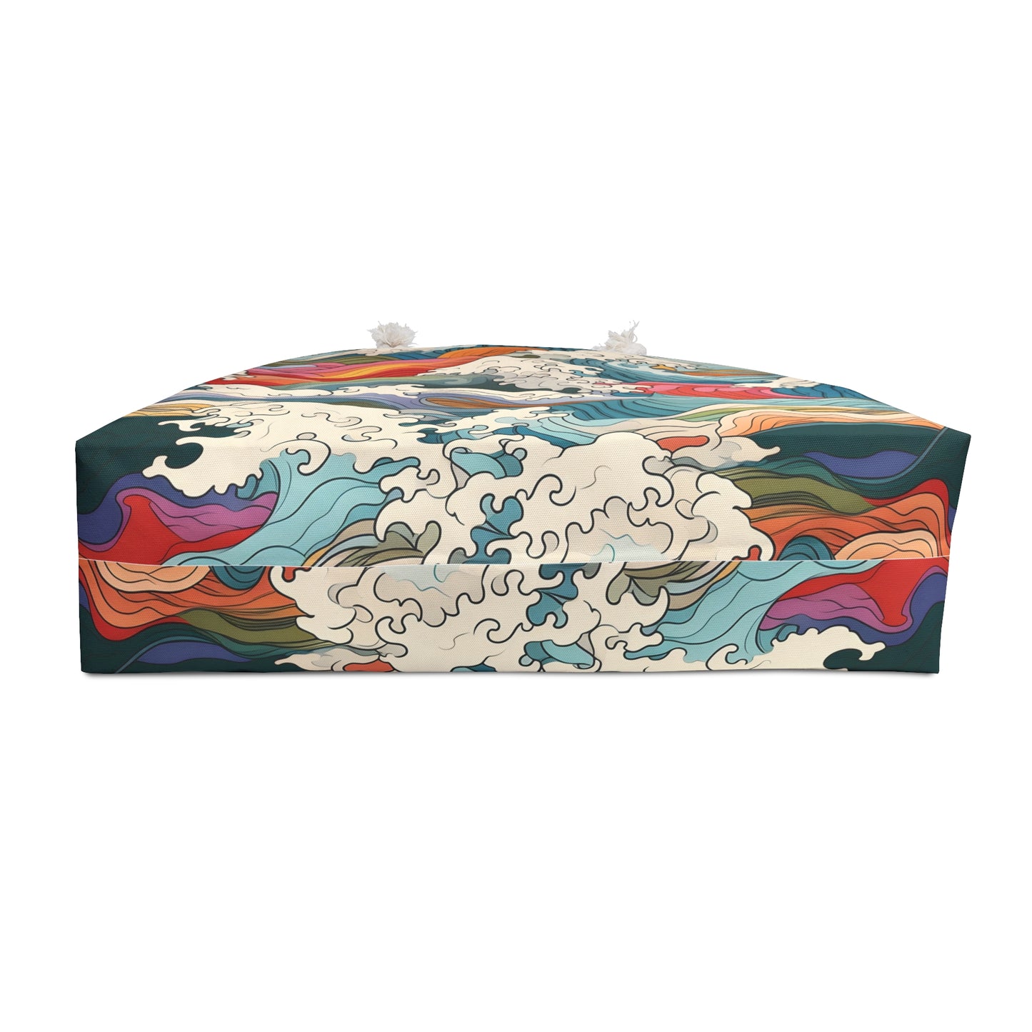 Colorwave Ocean Weekender Bag — Vibrant Surf & Sea Travel Tote