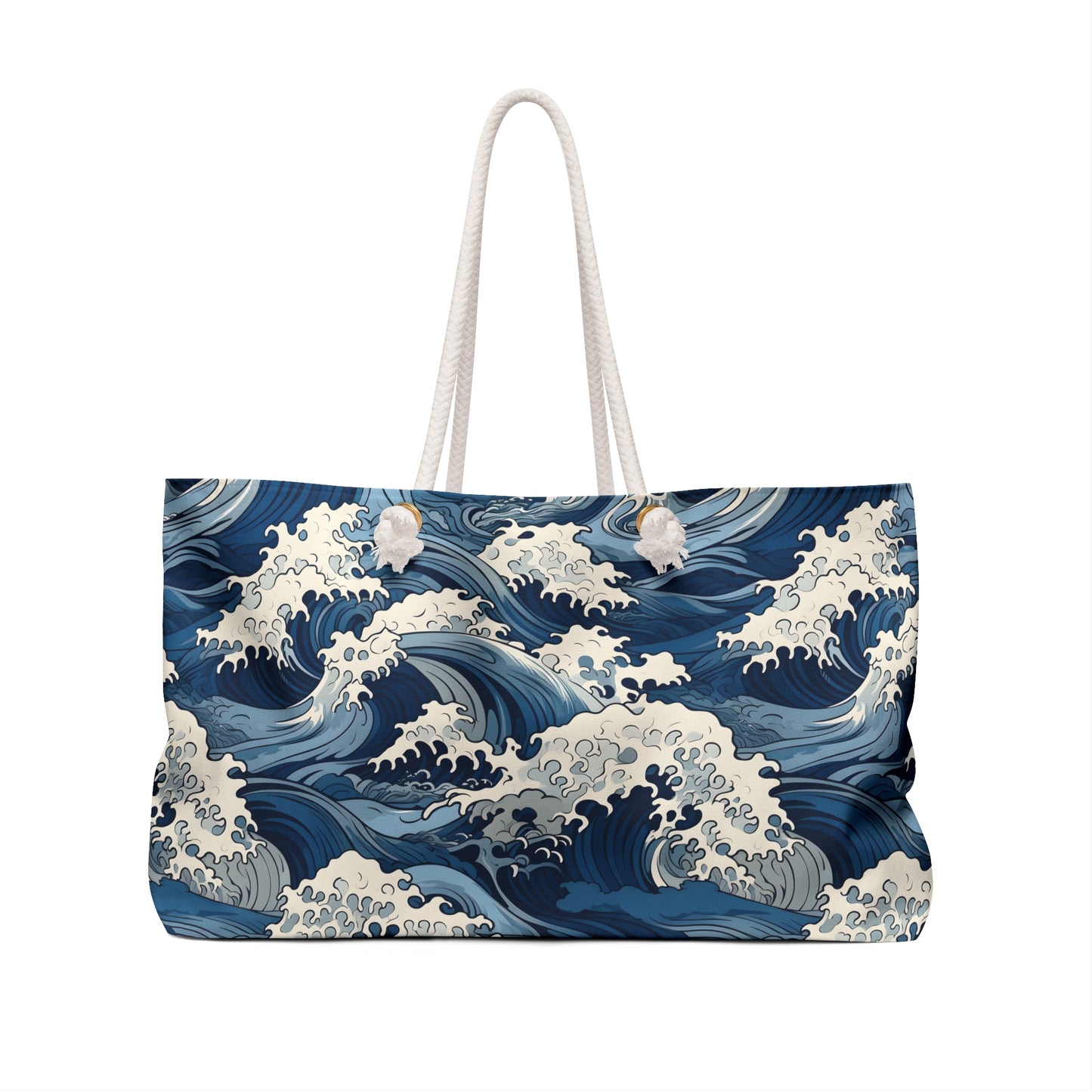 Ocean Wave Weekender Bag – Nautical Travel Tote