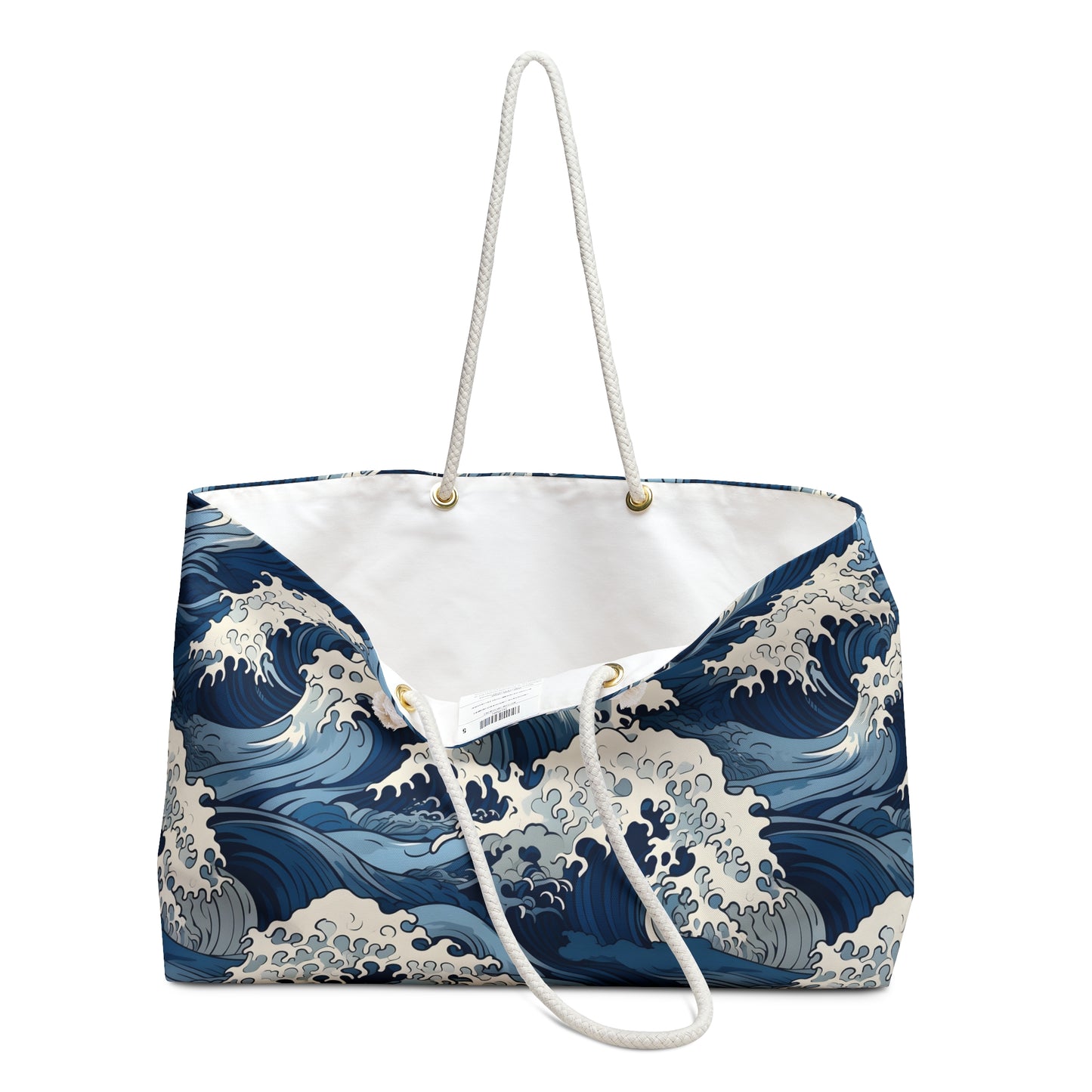 Ocean Wave Weekender Bag – Nautical Travel Tote