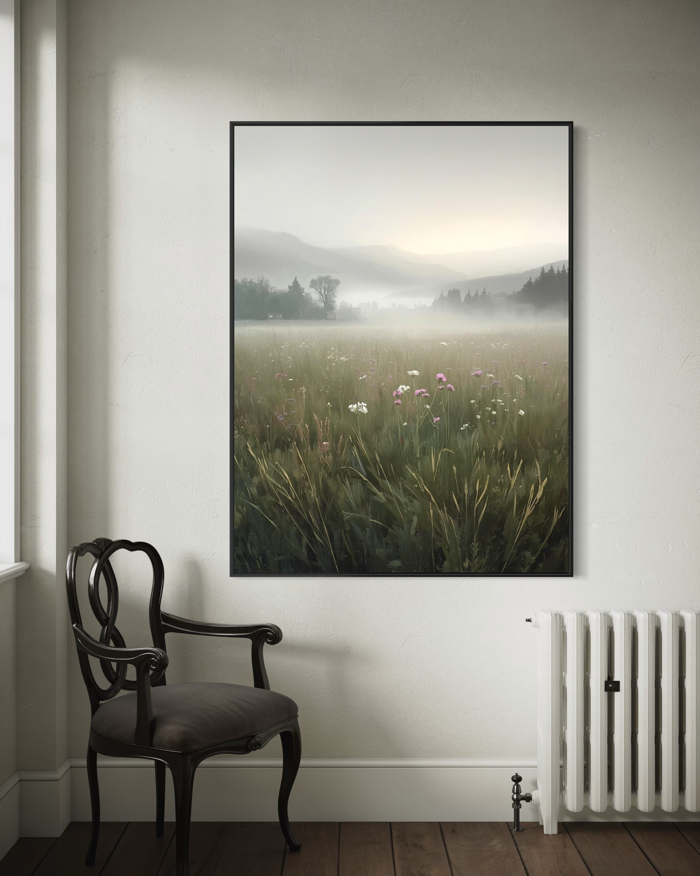 Whispers of the Meadow Framed Fine Art Print - Museum Quality Wood Frame