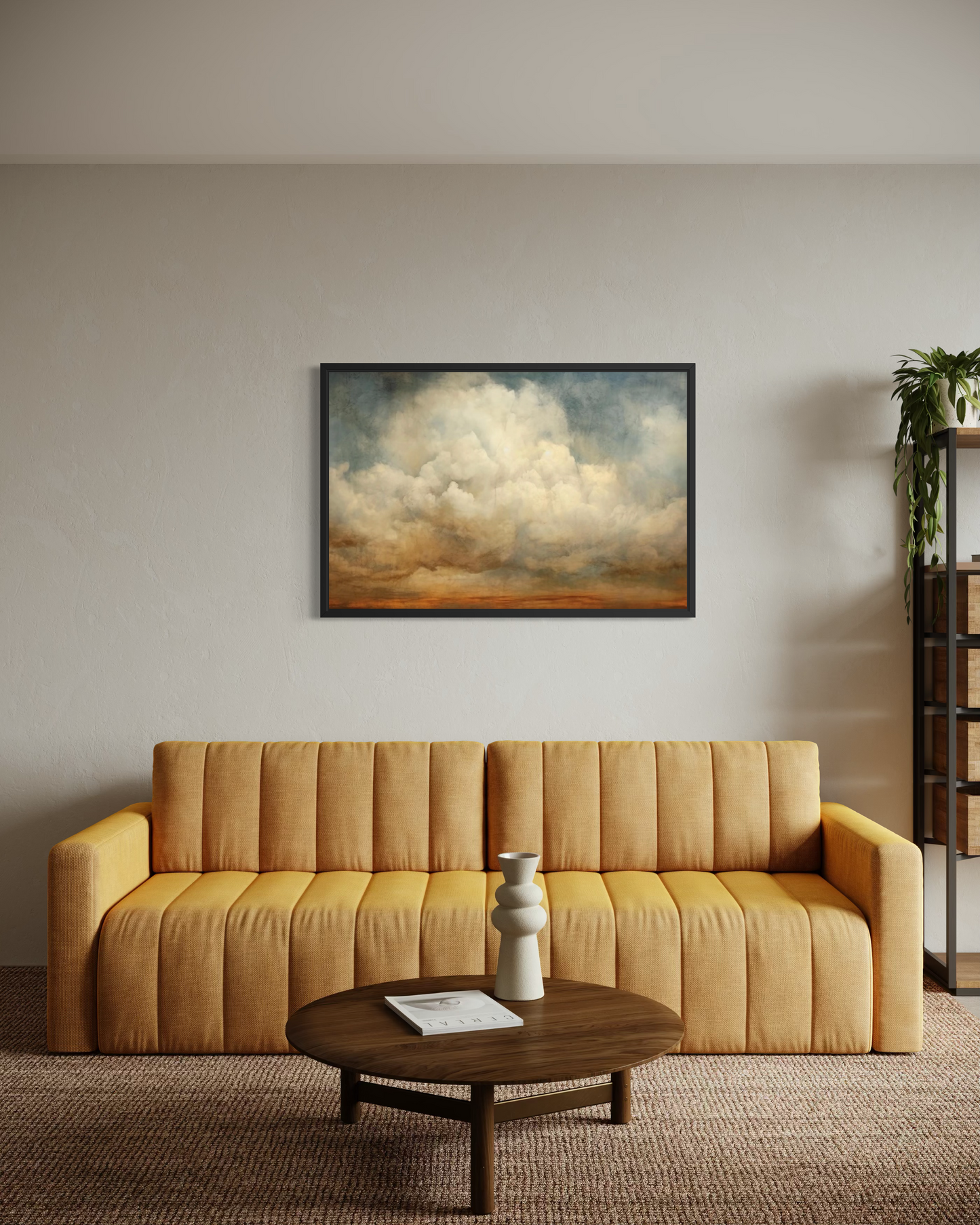 Storm Horizon - Framed Fine Art Print