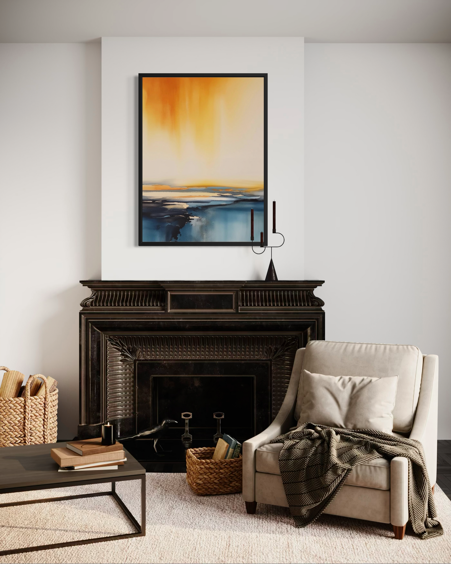Solstice Glow - Framed Print