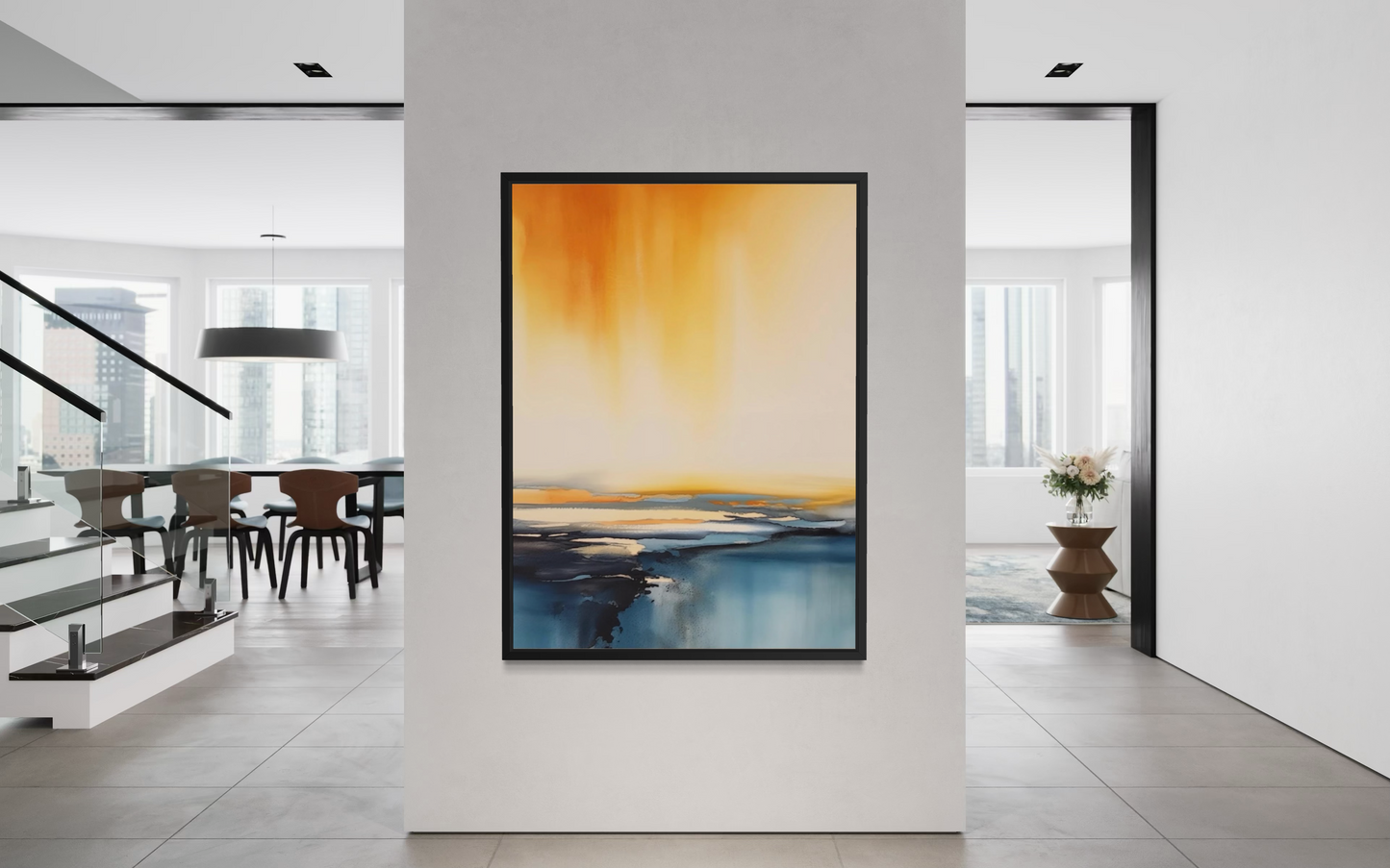 Solstice Glow - Framed Print