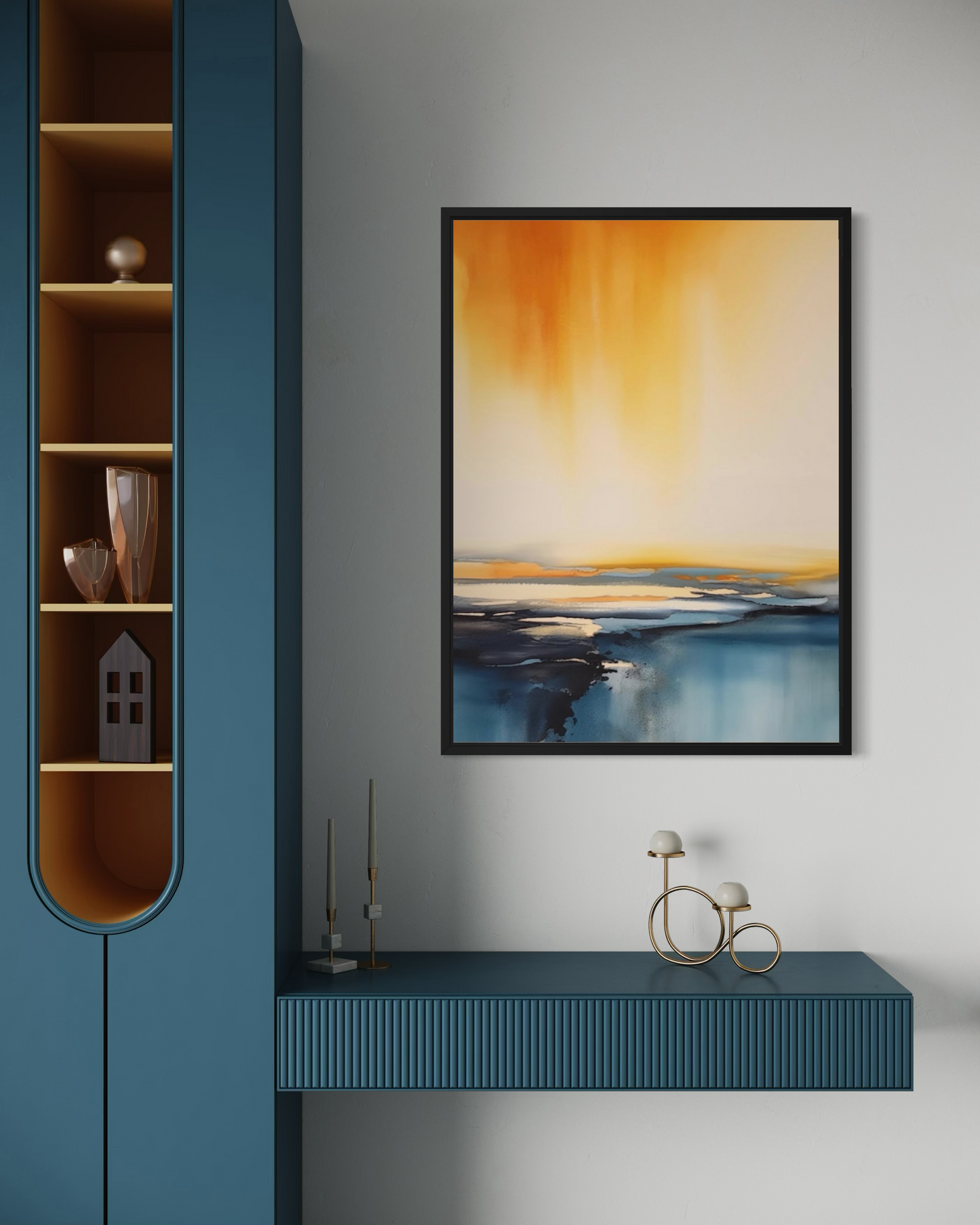 Solstice Glow - Framed Print