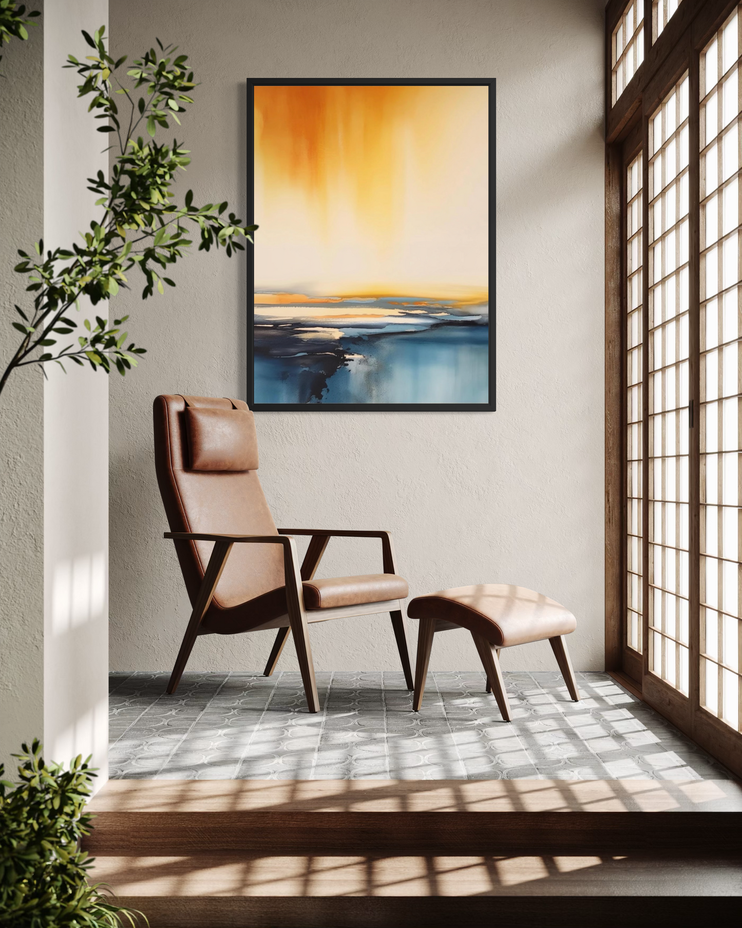 Solstice Glow - Framed Print