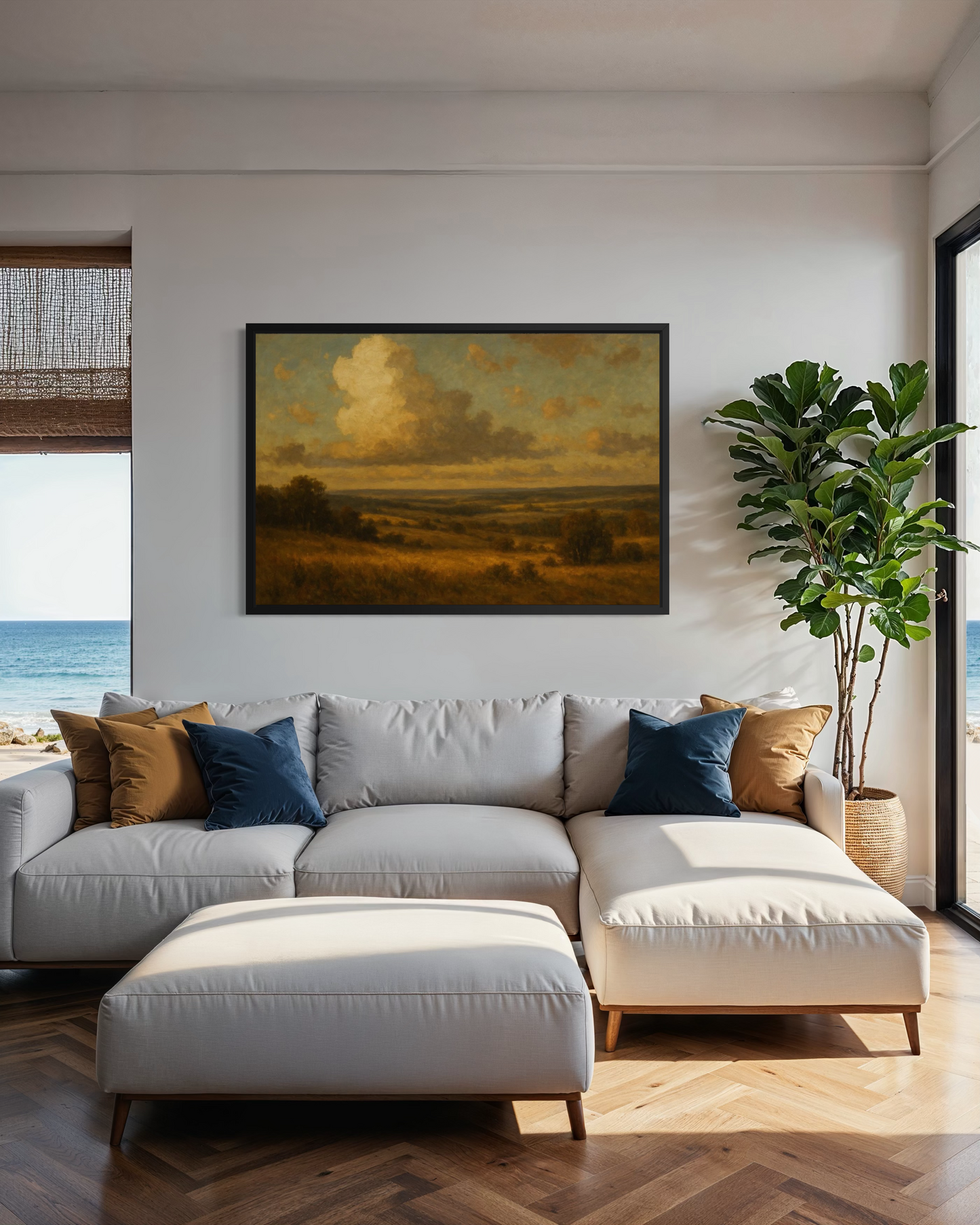 Fields of Gold - Framed Landscape Fine Art Print