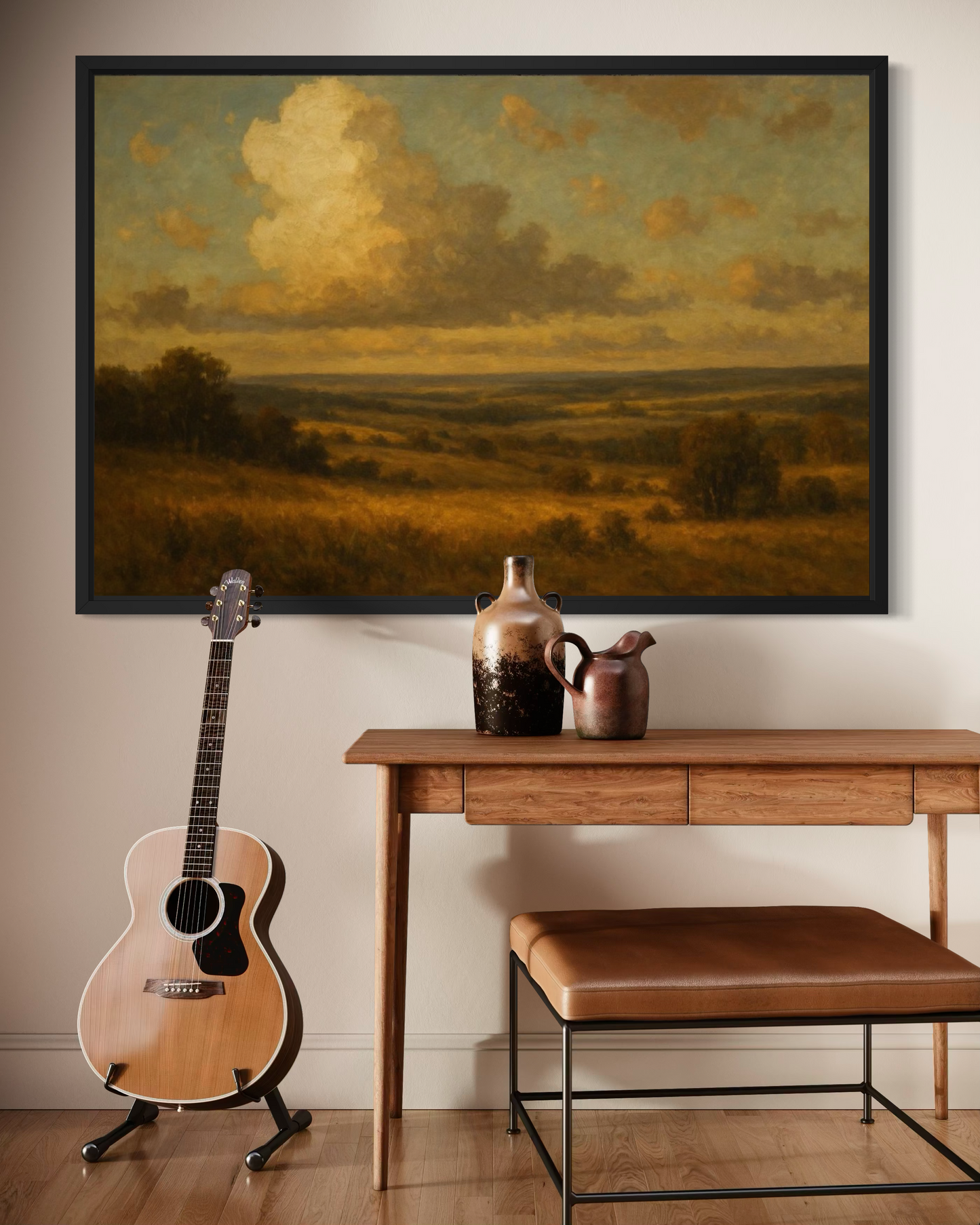 Fields of Gold - Framed Landscape Fine Art Print