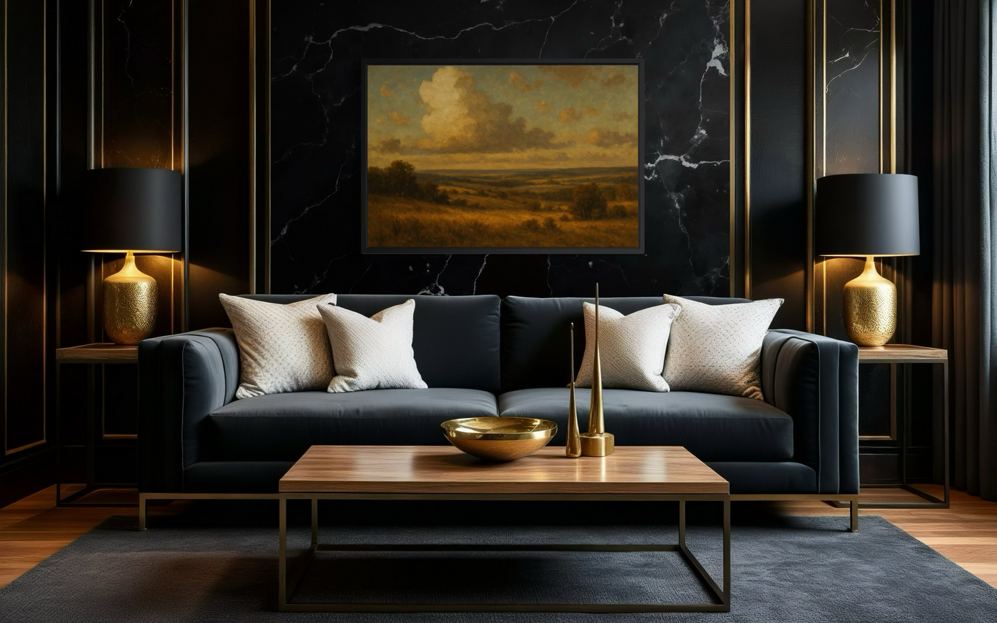 Fields of Gold - Framed Landscape Fine Art Print