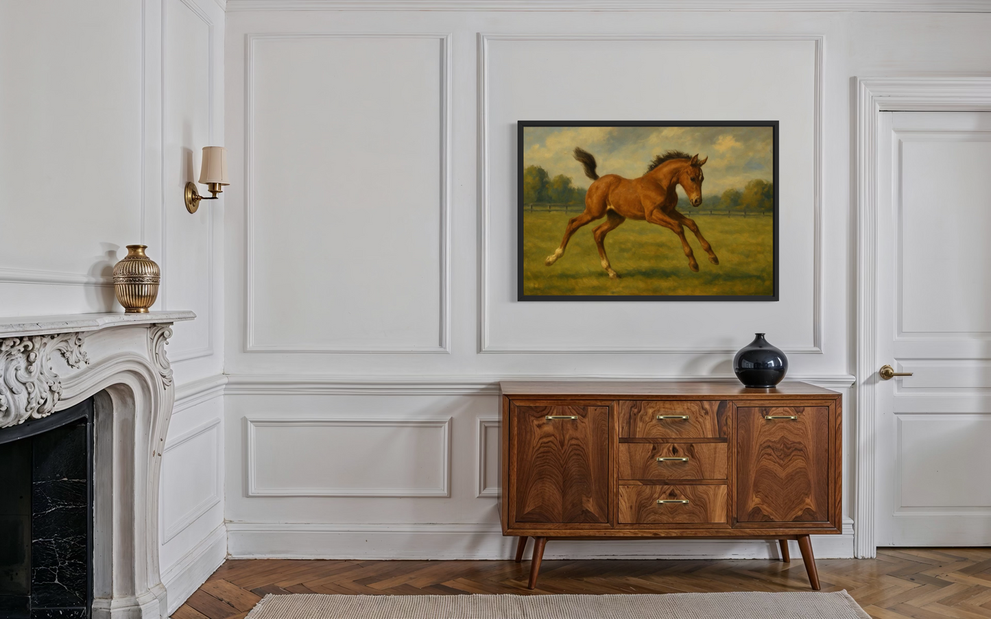 Wild at Heart – Equestrian Foal Fine Art Print