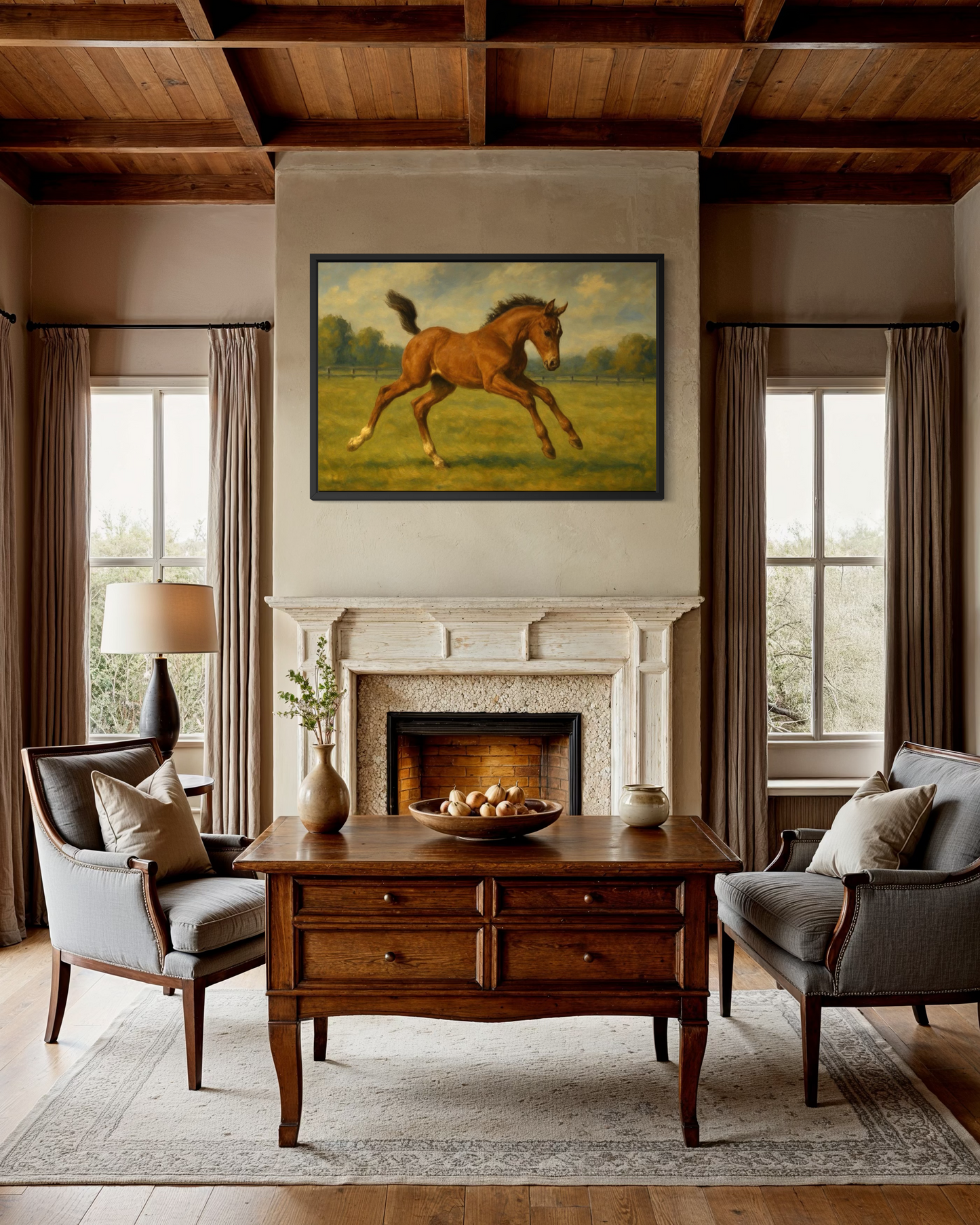 Wild at Heart – Equestrian Foal Fine Art Print