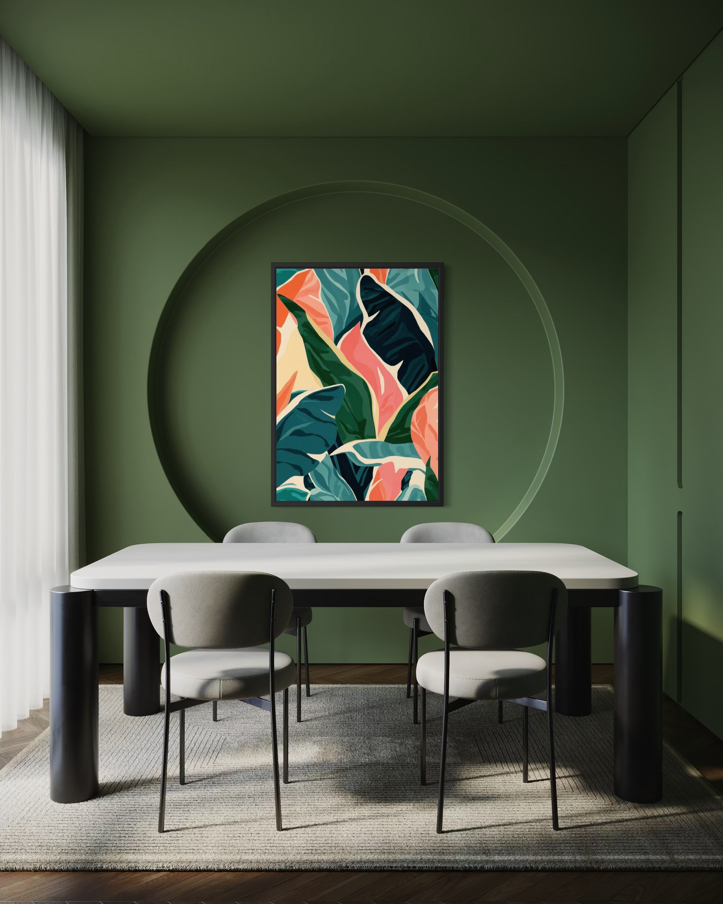 Tropical Canopy - Framed Fine Art Print