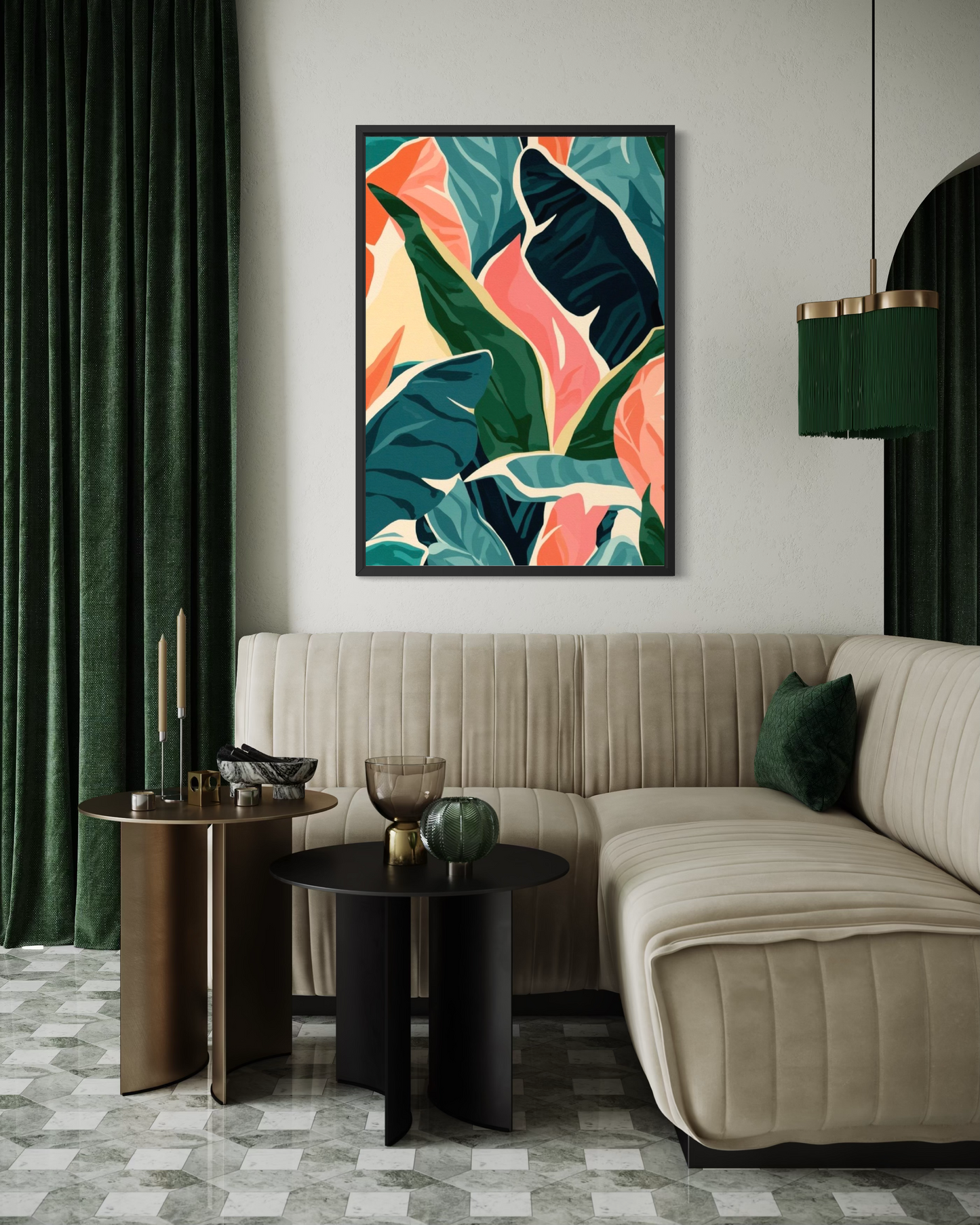Tropical Canopy - Framed Fine Art Print