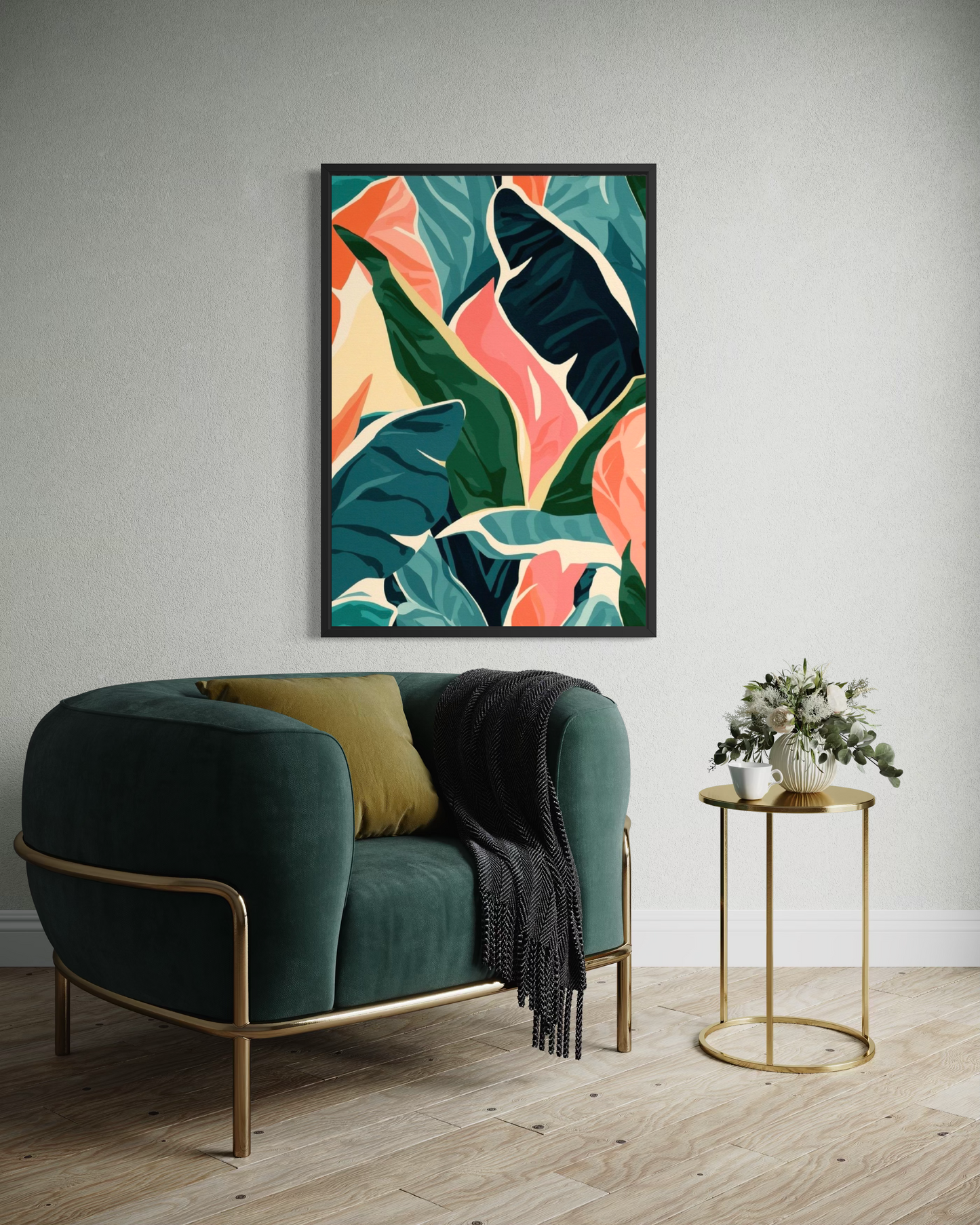 Tropical Canopy - Framed Fine Art Print