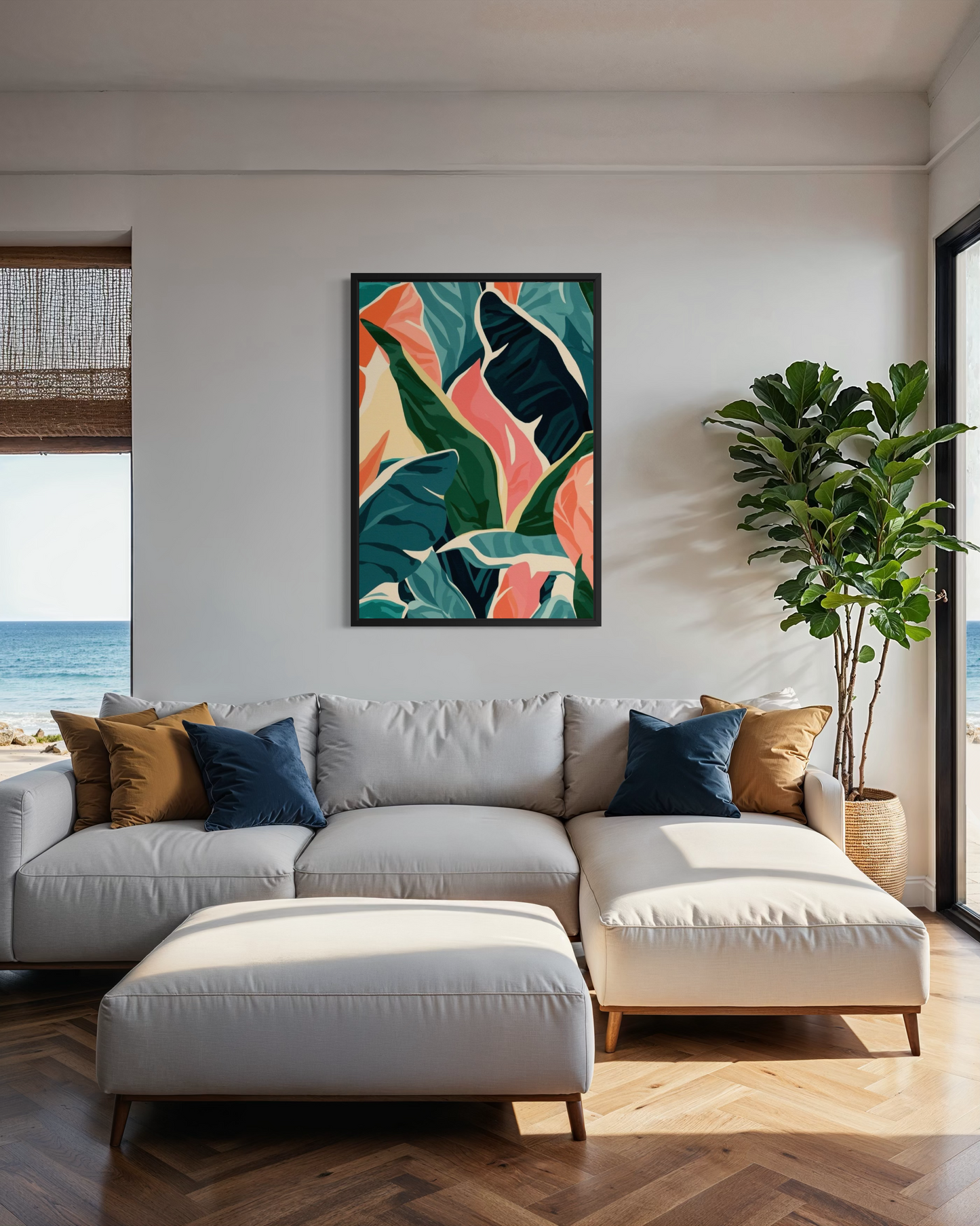 Tropical Canopy - Framed Fine Art Print