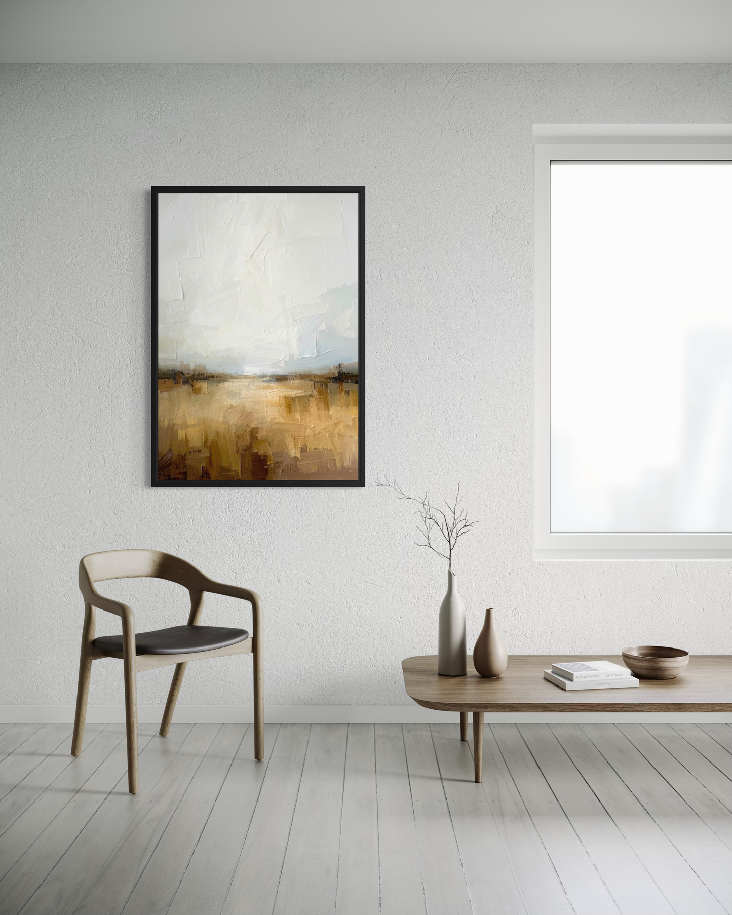 Soft Horizon Light - Framed Fine Art Print
