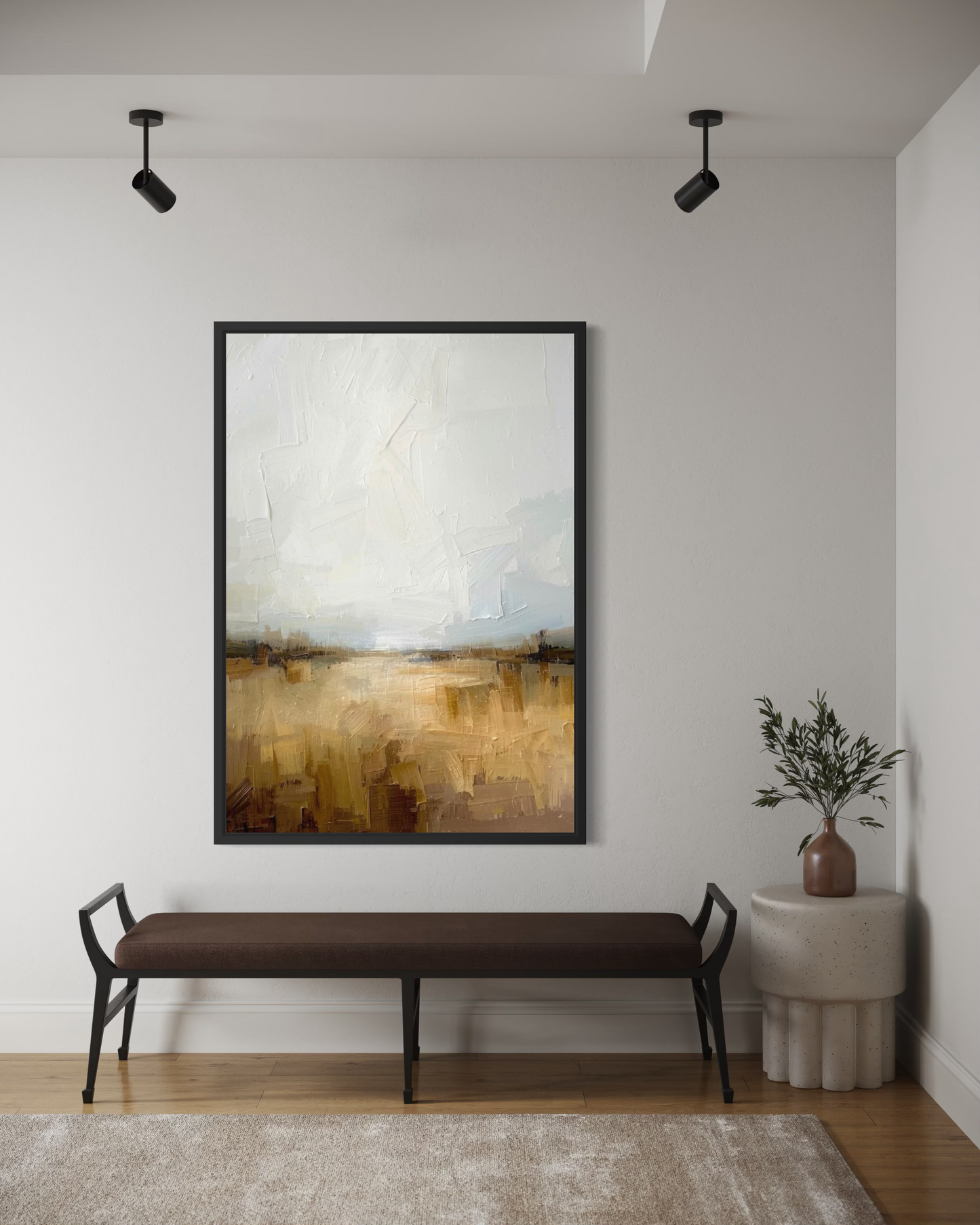 Soft Horizon Light - Framed Fine Art Print