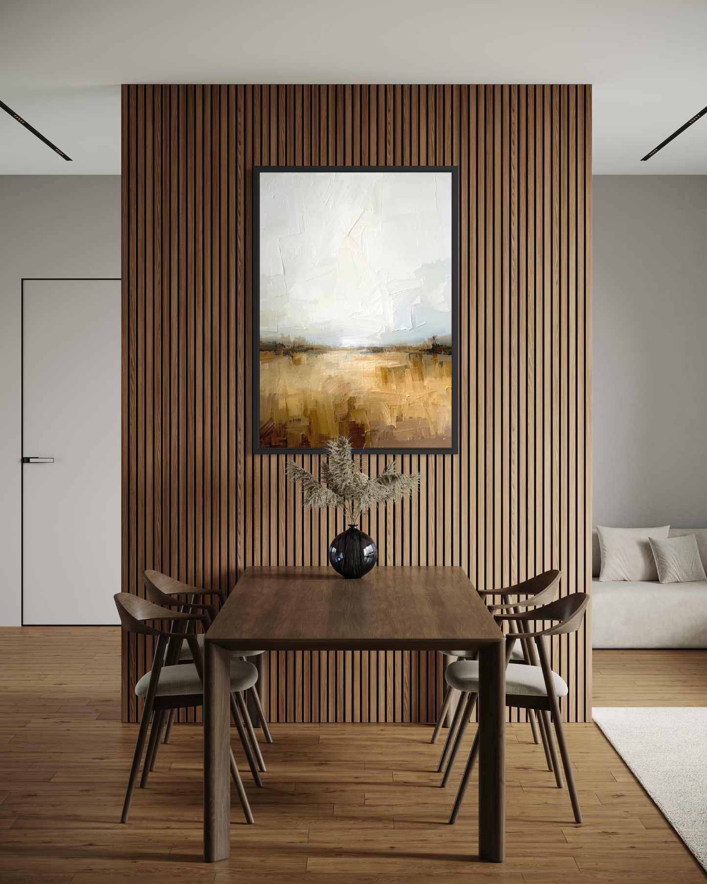 Soft Horizon Light - Framed Fine Art Print
