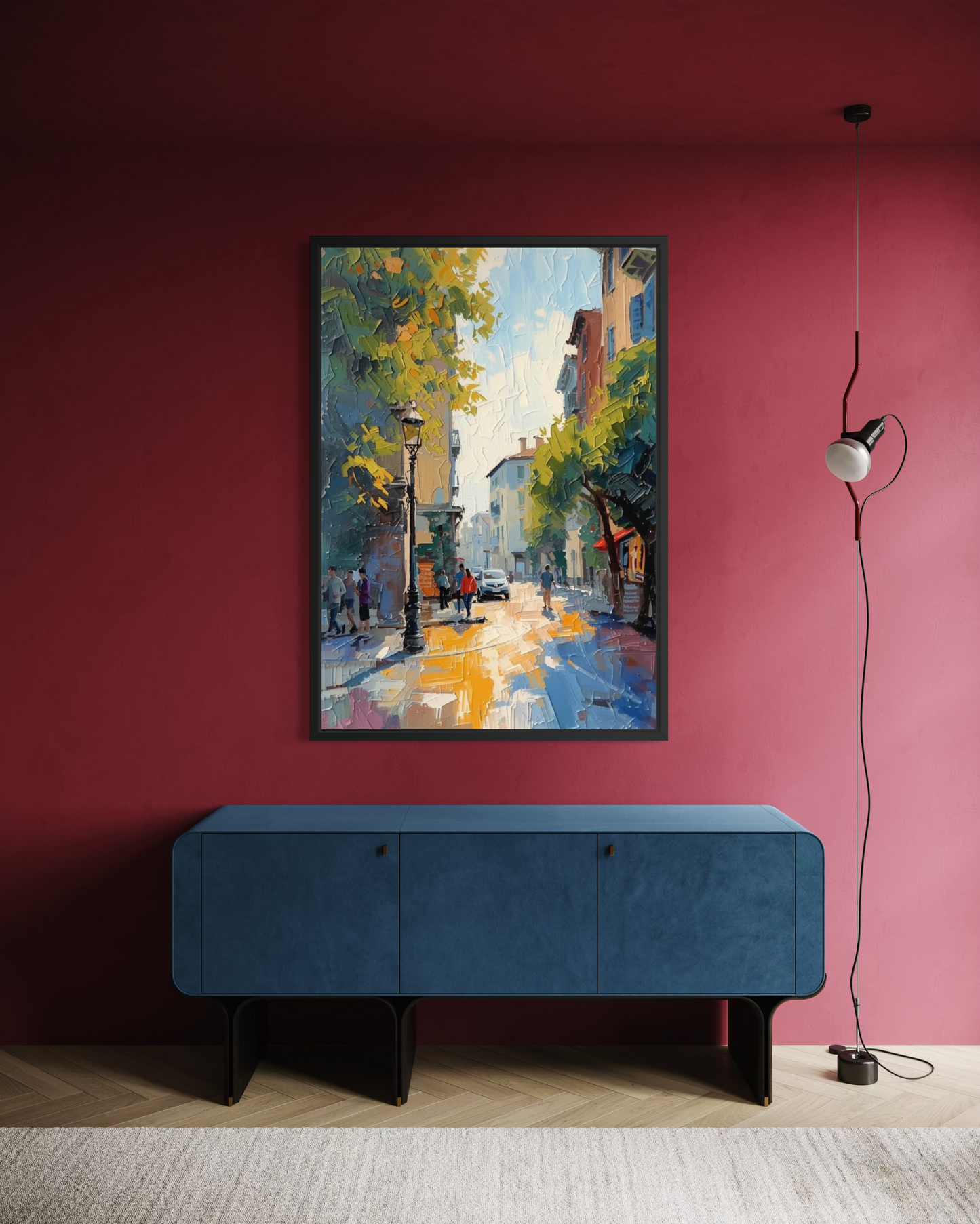 Morning in Motion - Framed Fine Art Print