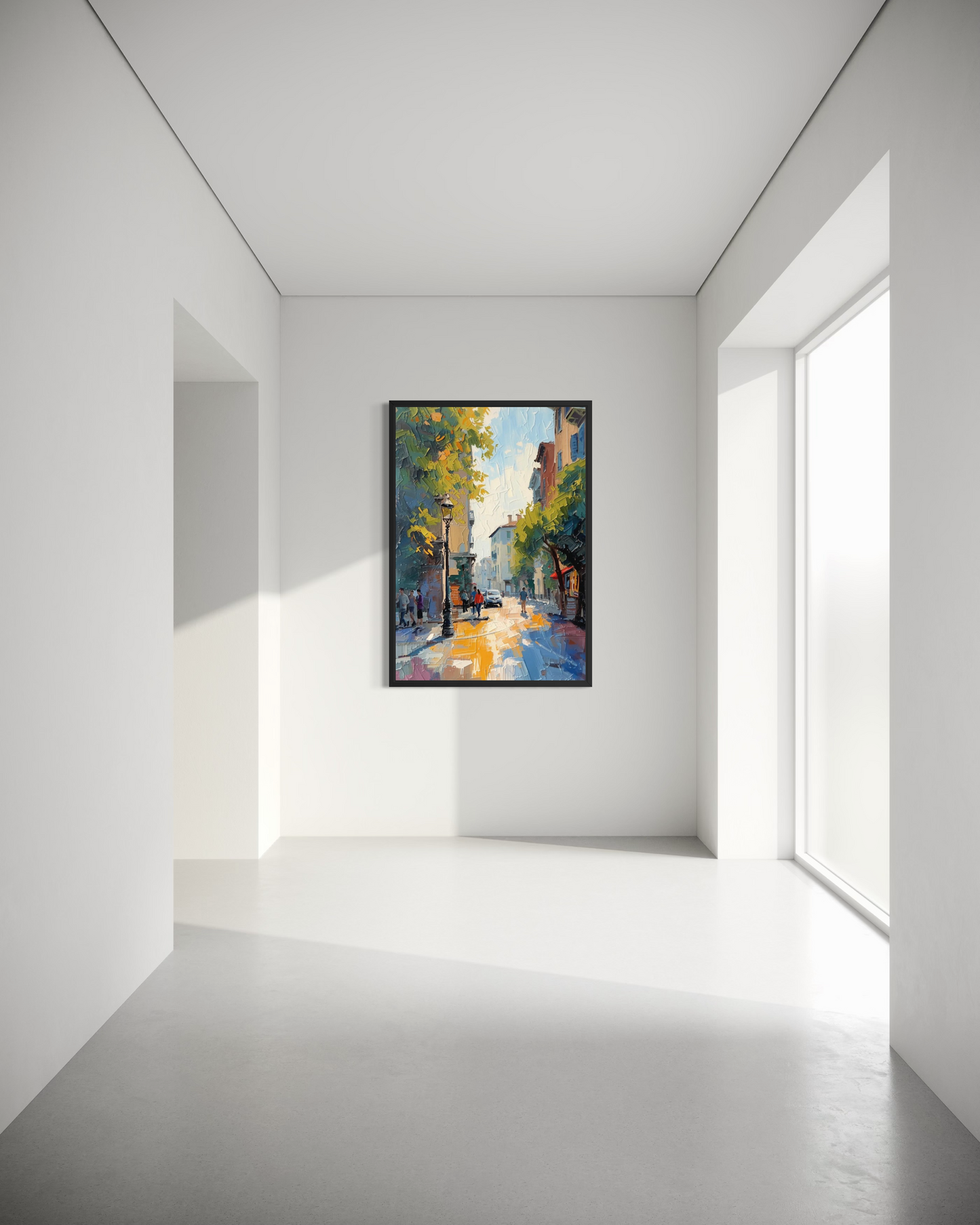 Morning in Motion - Framed Fine Art Print