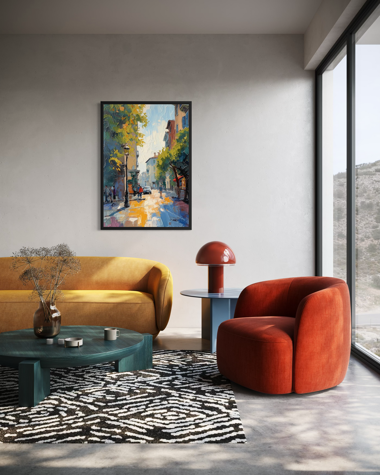 Morning in Motion - Framed Fine Art Print