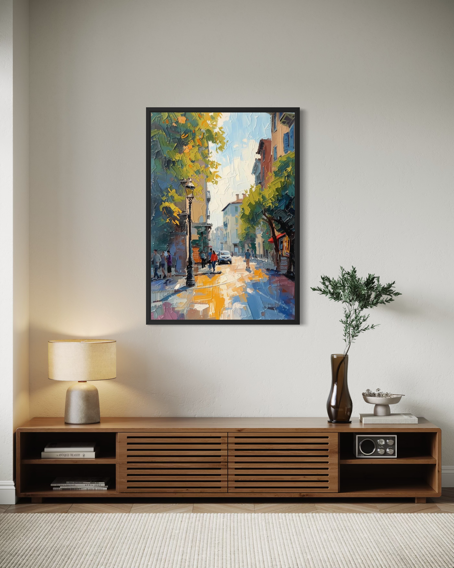 Morning in Motion - Framed Fine Art Print