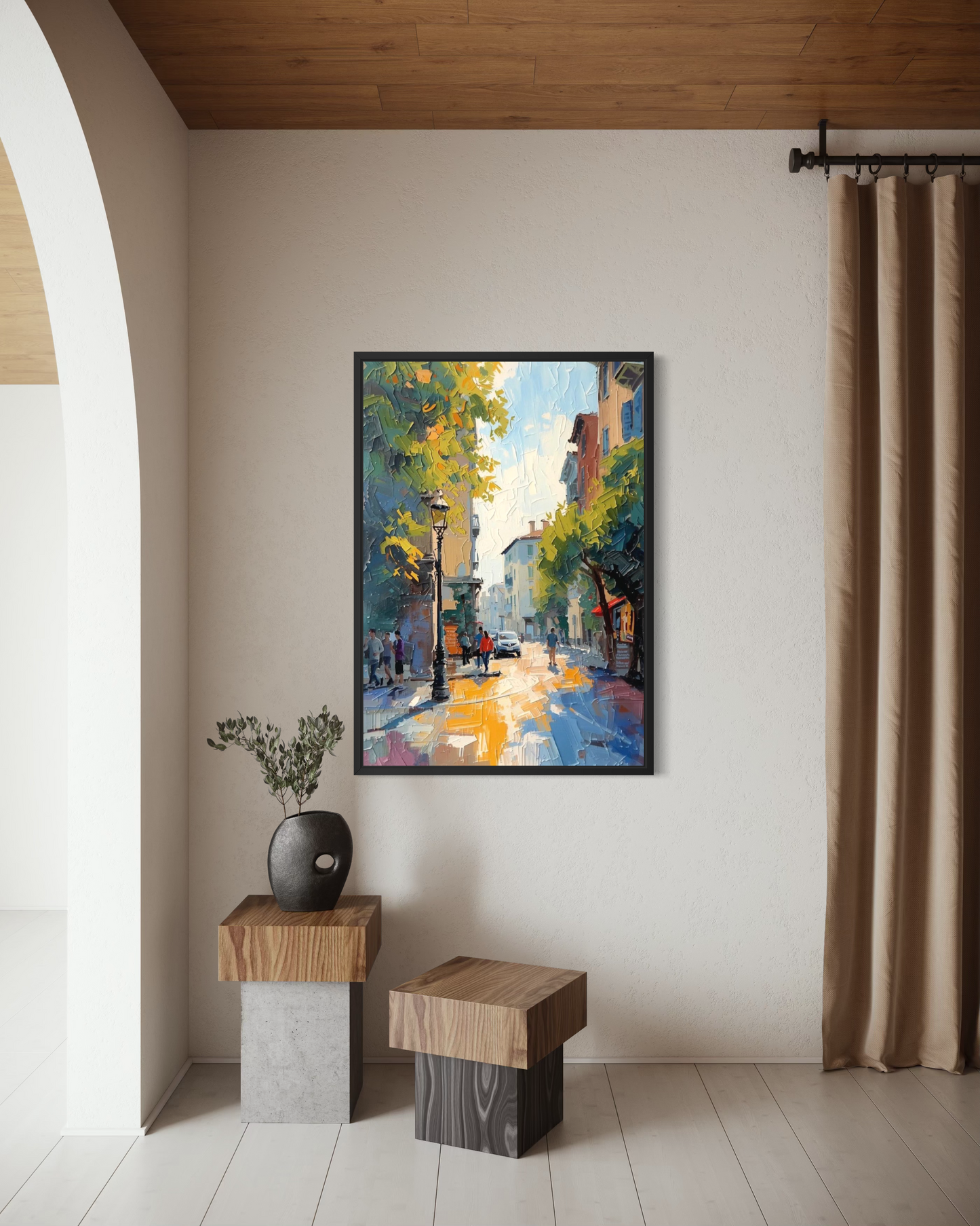 Morning in Motion - Framed Fine Art Print