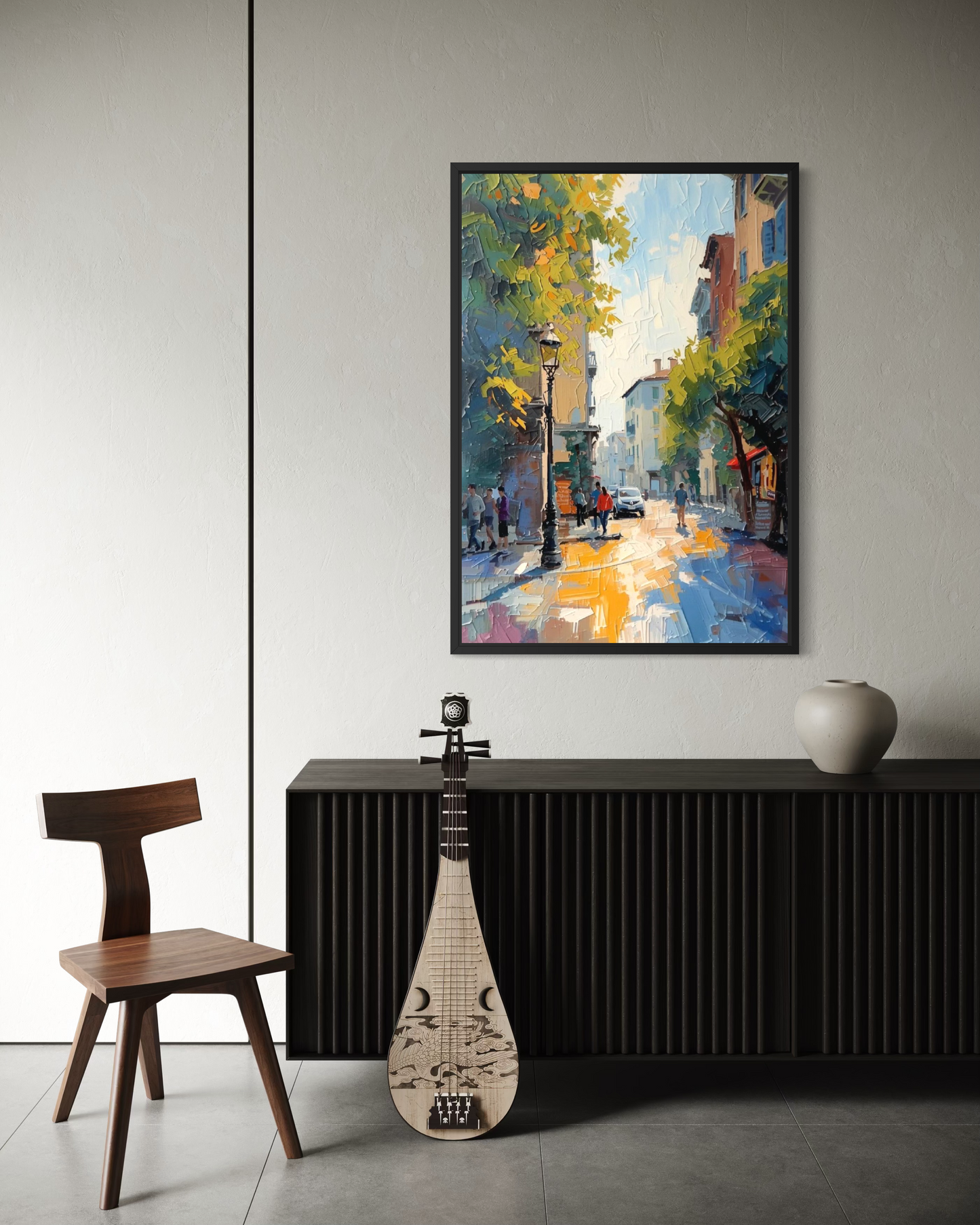 Morning in Motion - Framed Fine Art Print