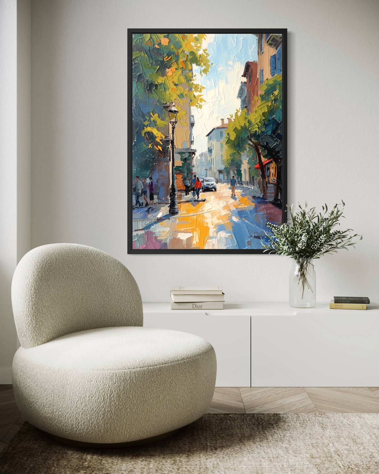 Morning in Motion - Framed Fine Art Print