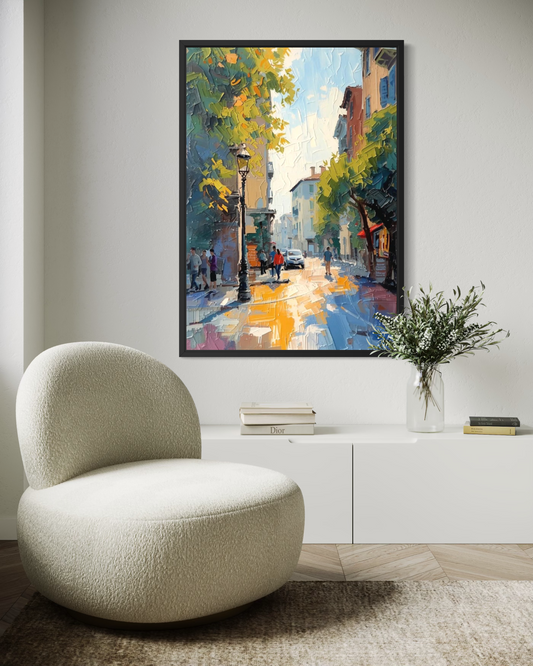 Morning in Motion - Framed Fine Art Print