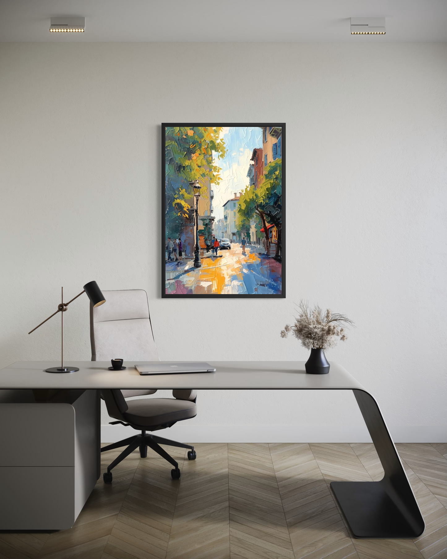 Morning in Motion - Framed Fine Art Print