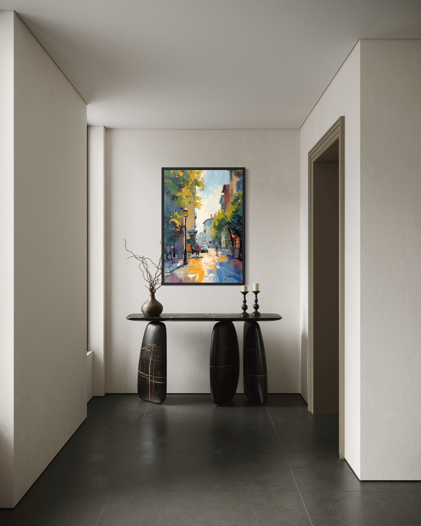 Morning in Motion - Framed Fine Art Print