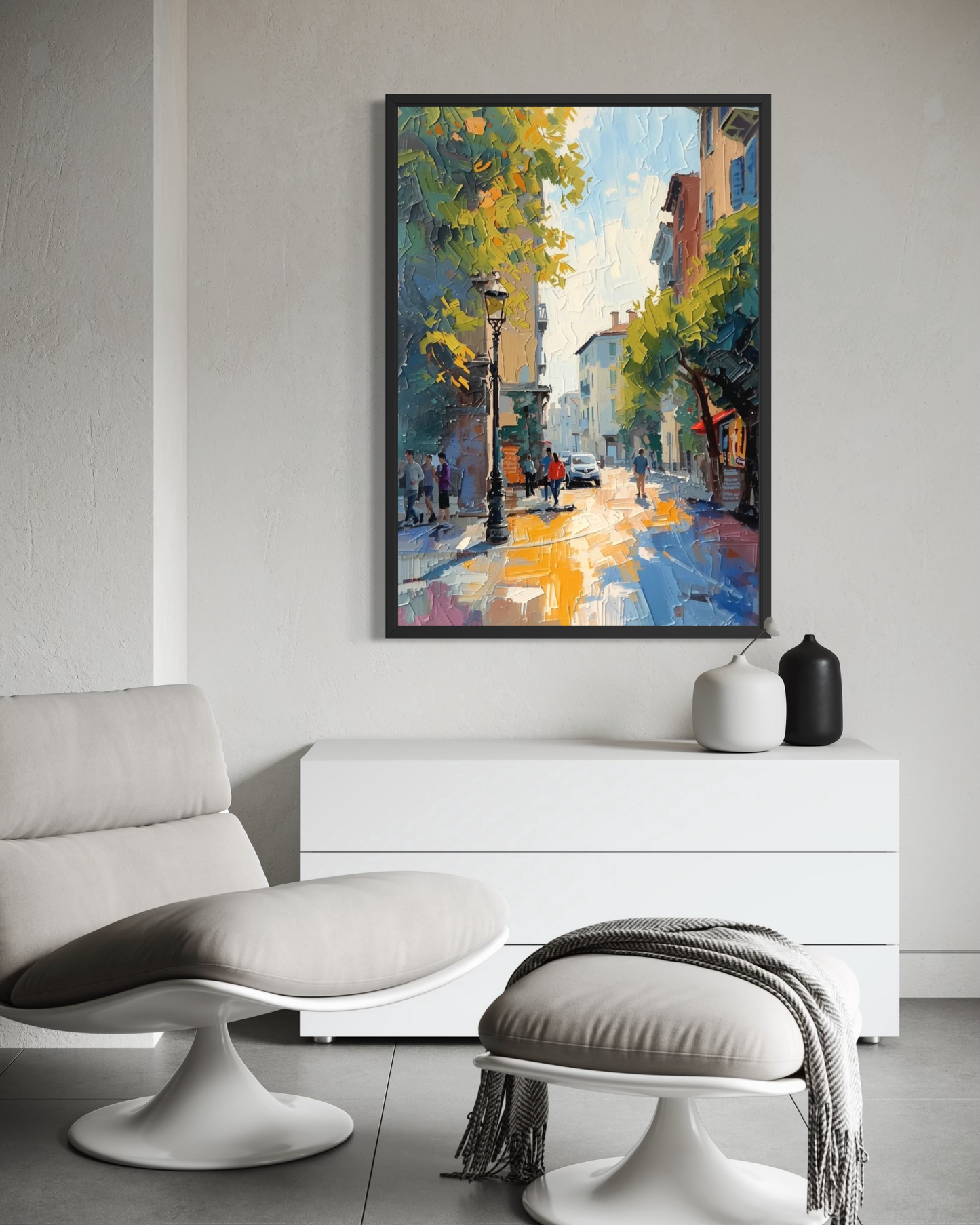 Morning in Motion - Framed Fine Art Print