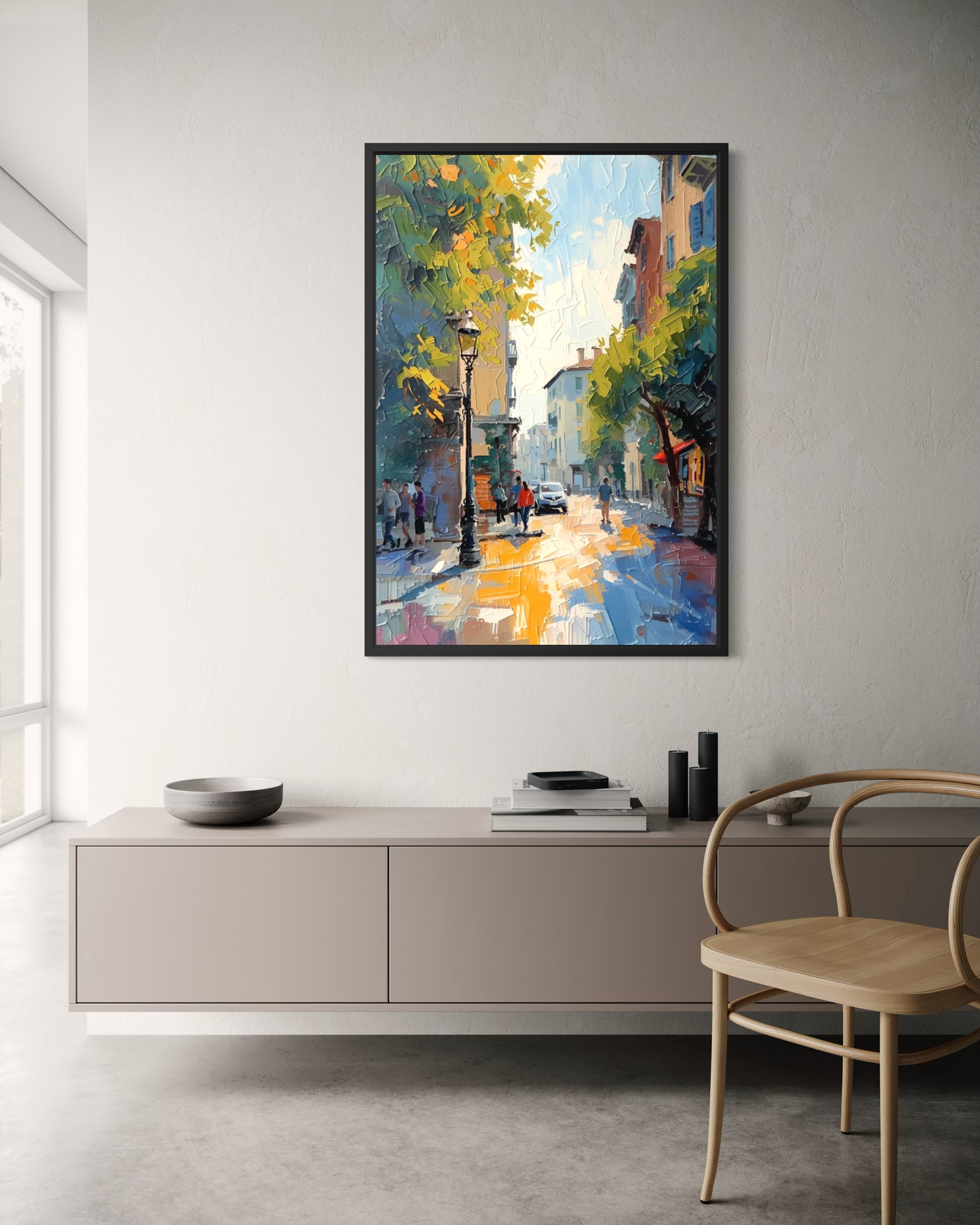 Morning in Motion - Framed Fine Art Print