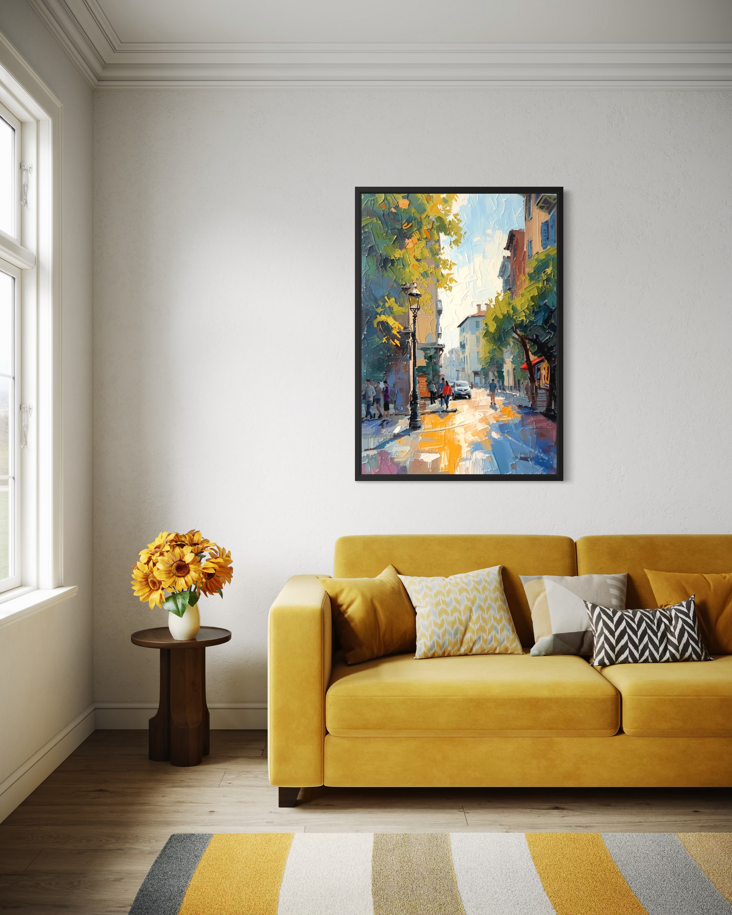 Morning in Motion - Framed Fine Art Print