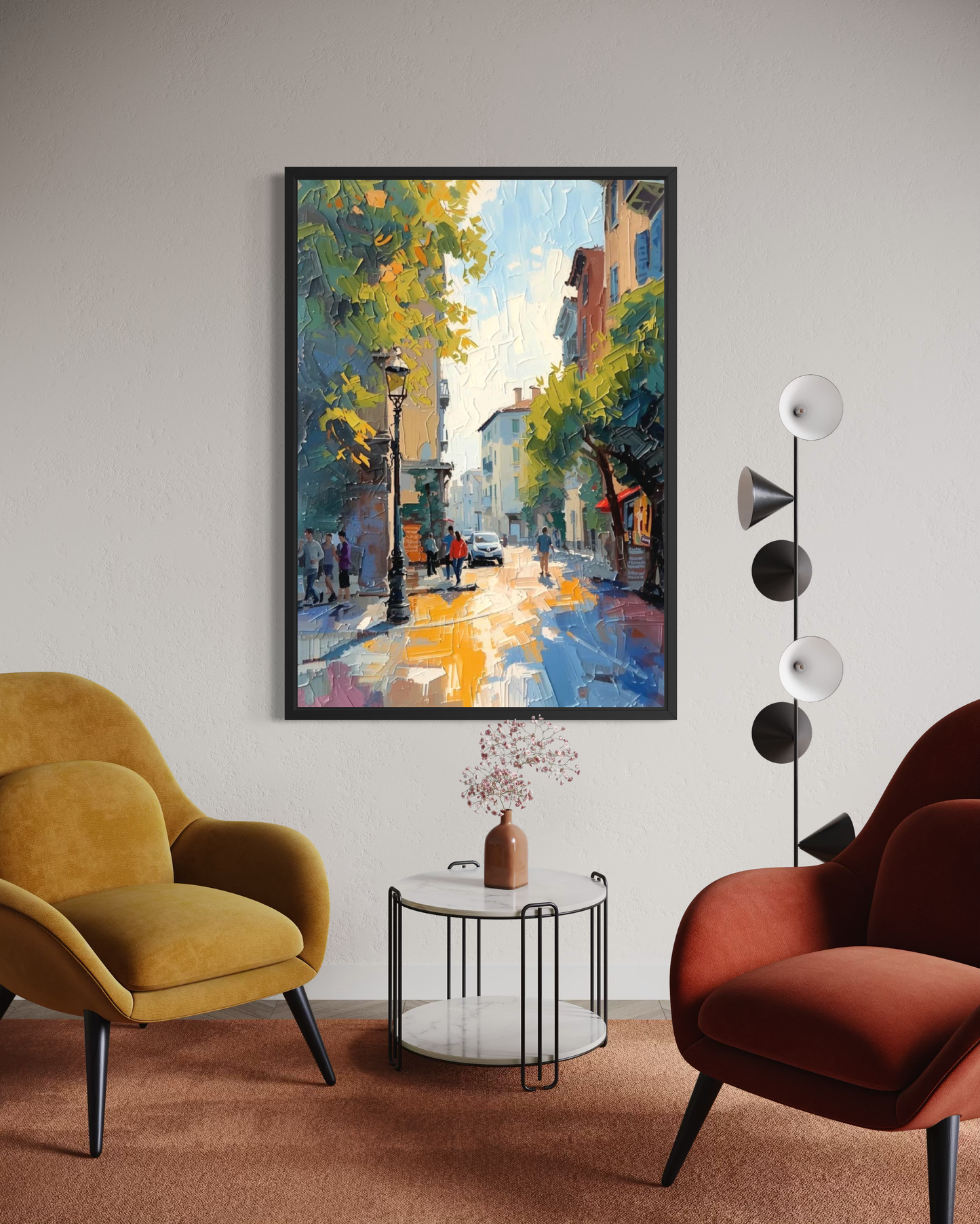 Morning in Motion - Framed Fine Art Print
