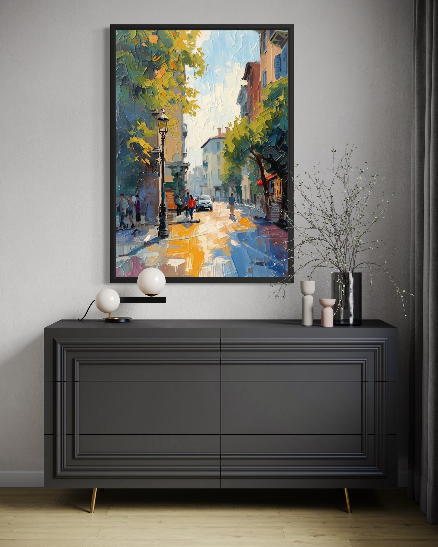 Morning in Motion - Framed Fine Art Print