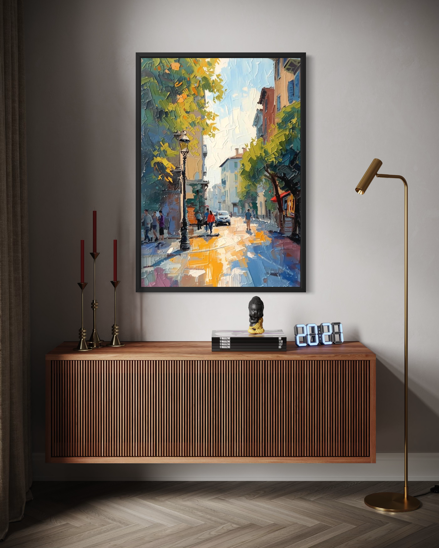Morning in Motion - Framed Fine Art Print