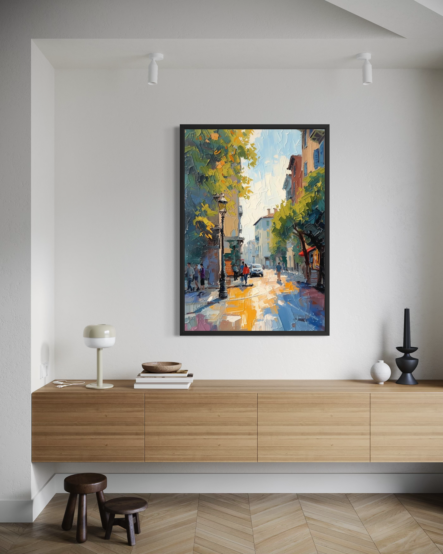 Morning in Motion - Framed Fine Art Print