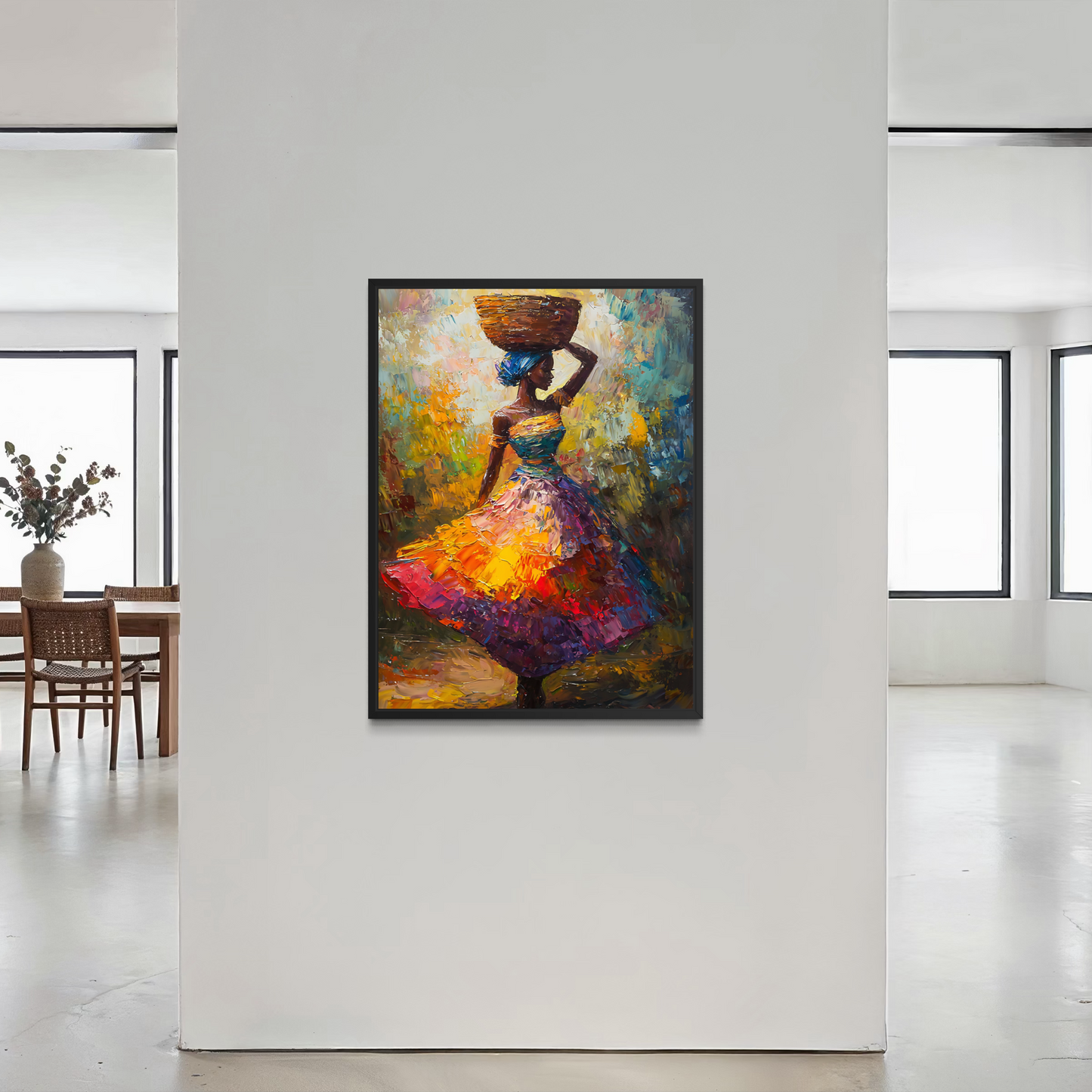 Vibrant Grace - Framed Fine Art Print