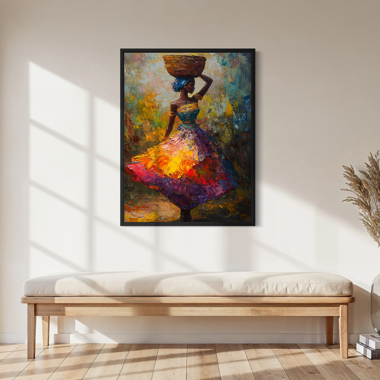 Vibrant Grace - Framed Fine Art Print
