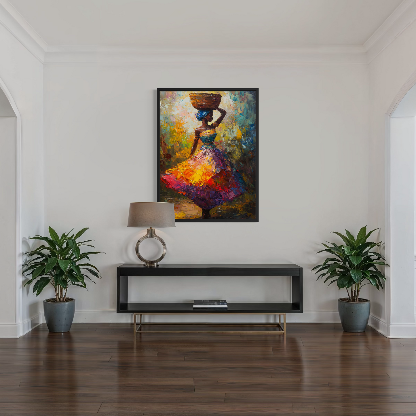 Vibrant Grace - Framed Fine Art Print