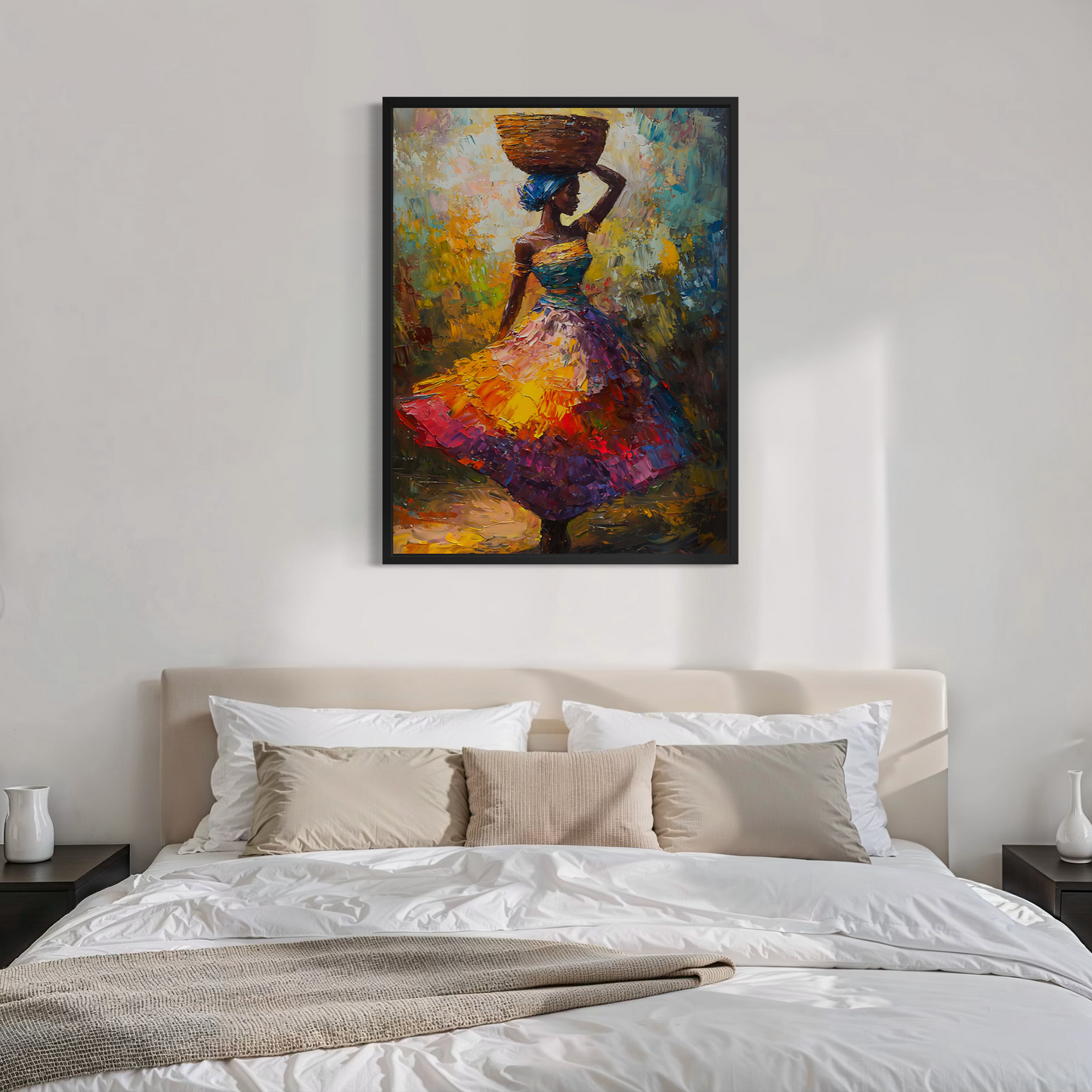 Vibrant Grace - Framed Fine Art Print