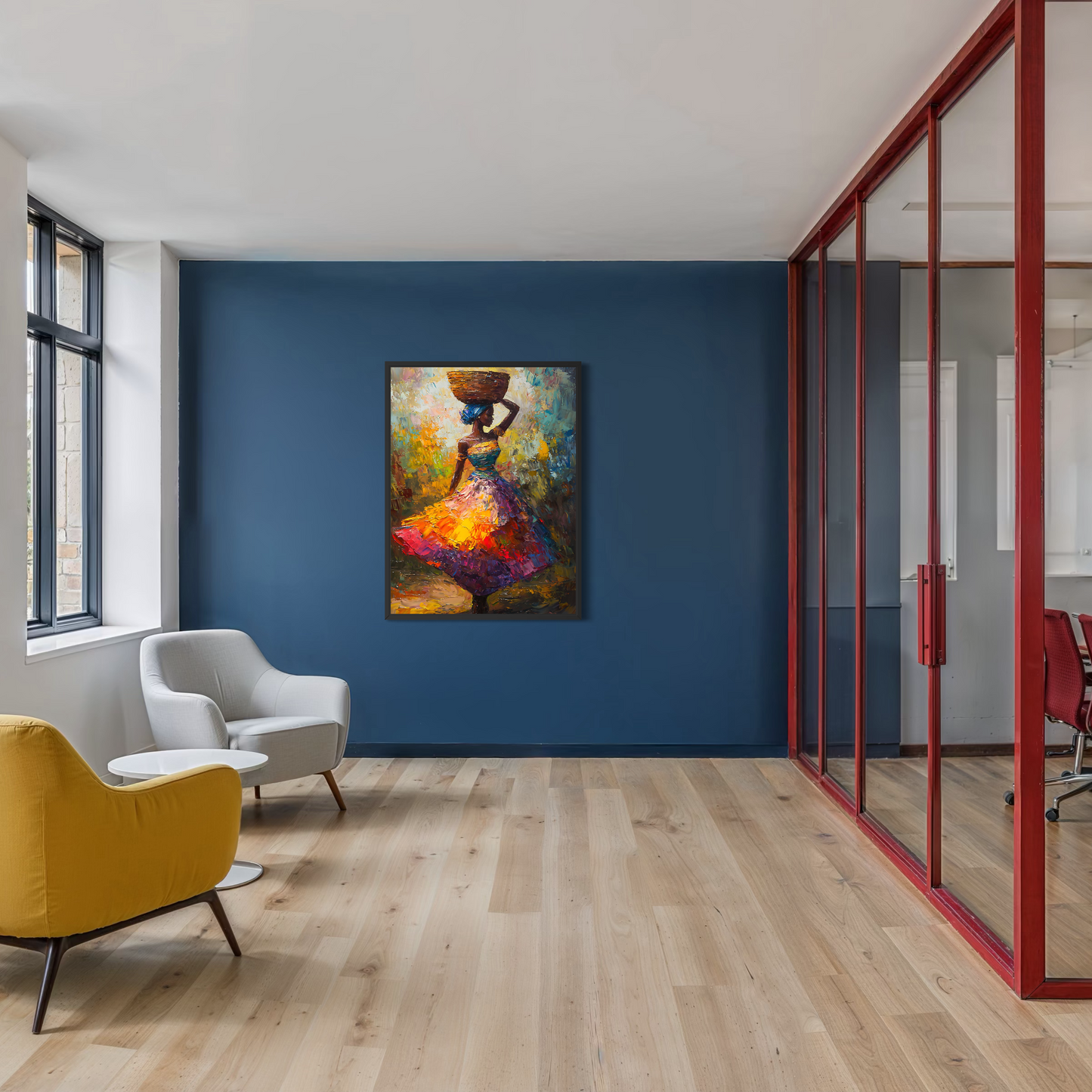 Vibrant Grace - Framed Fine Art Print