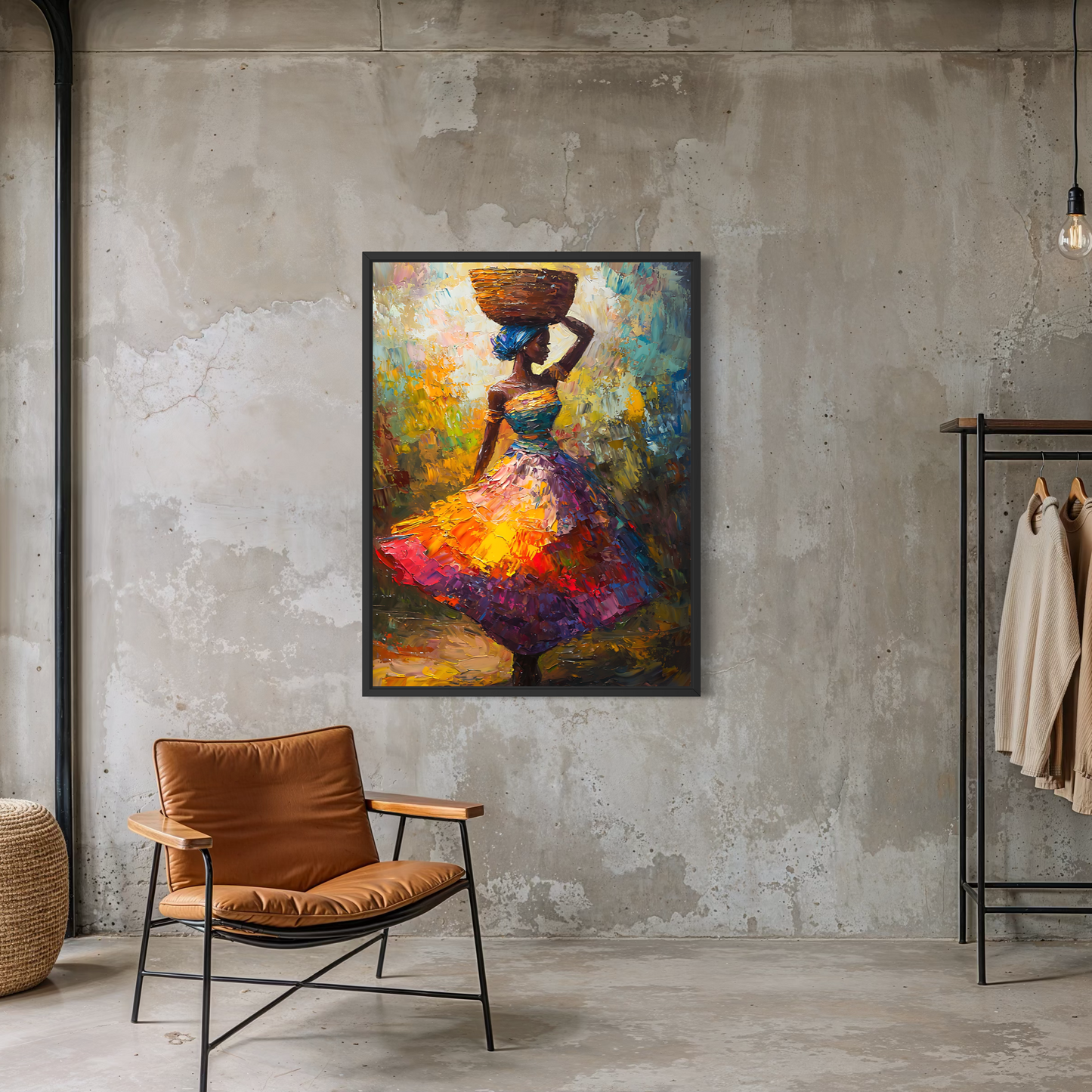 Vibrant Grace - Framed Fine Art Print