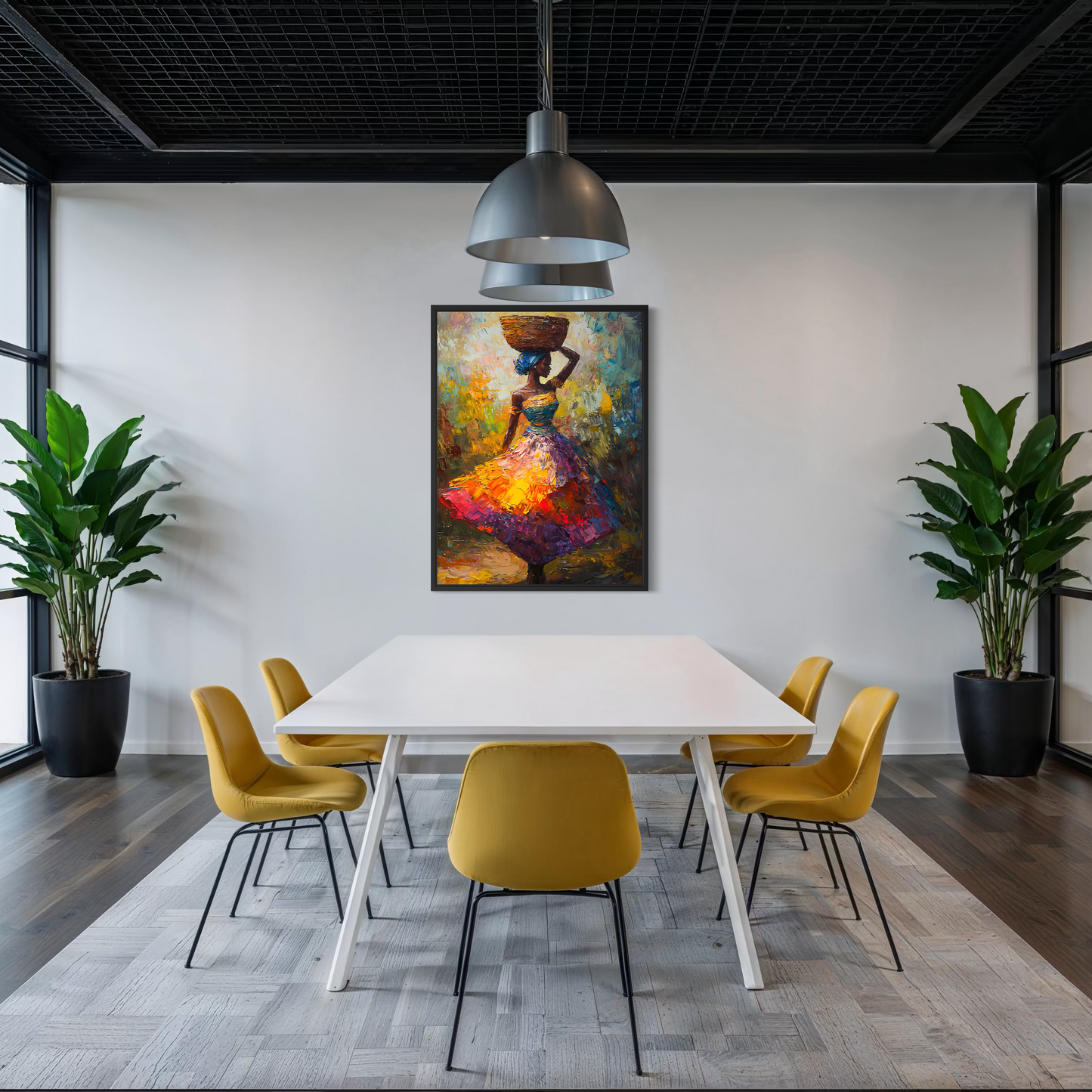 Vibrant Grace - Framed Fine Art Print