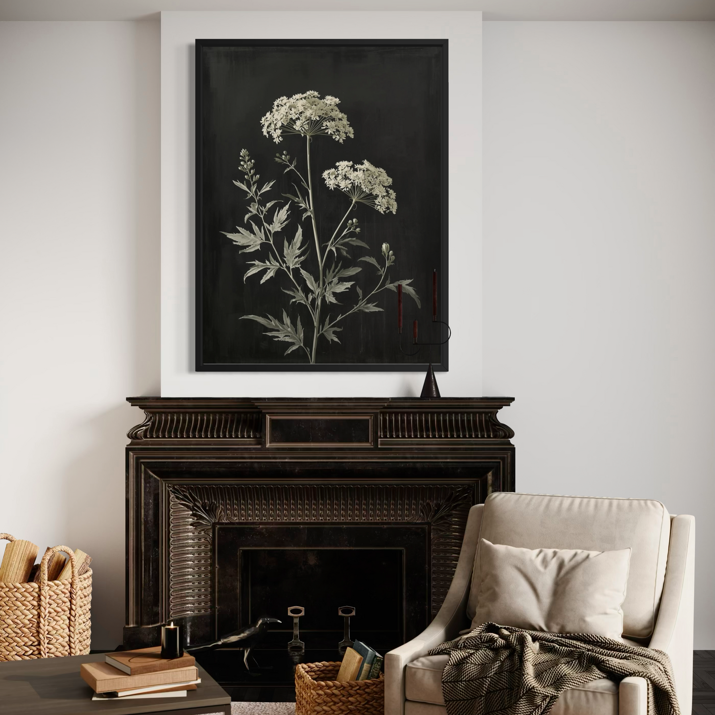 Subtle Grace - Framed Fine Art Print