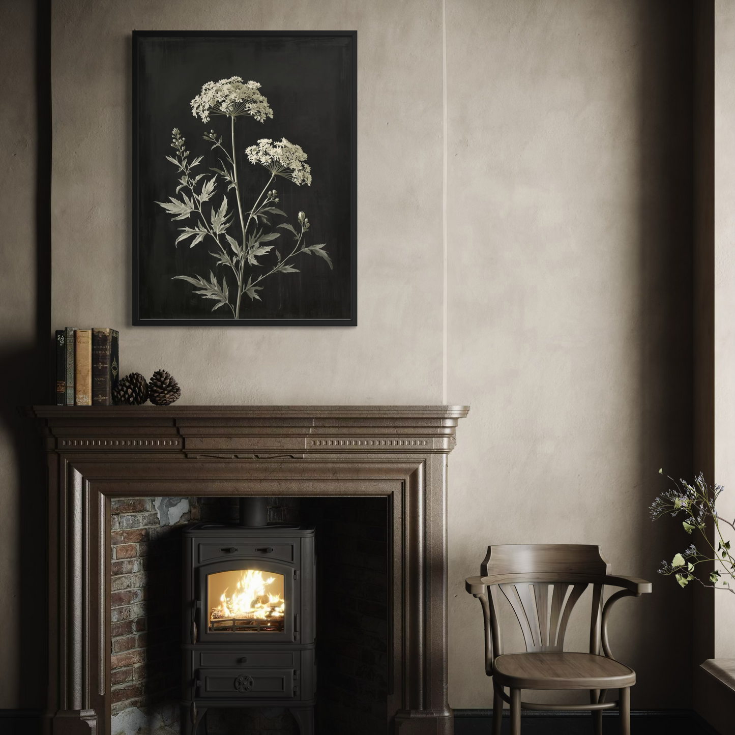 Subtle Grace - Framed Fine Art Print