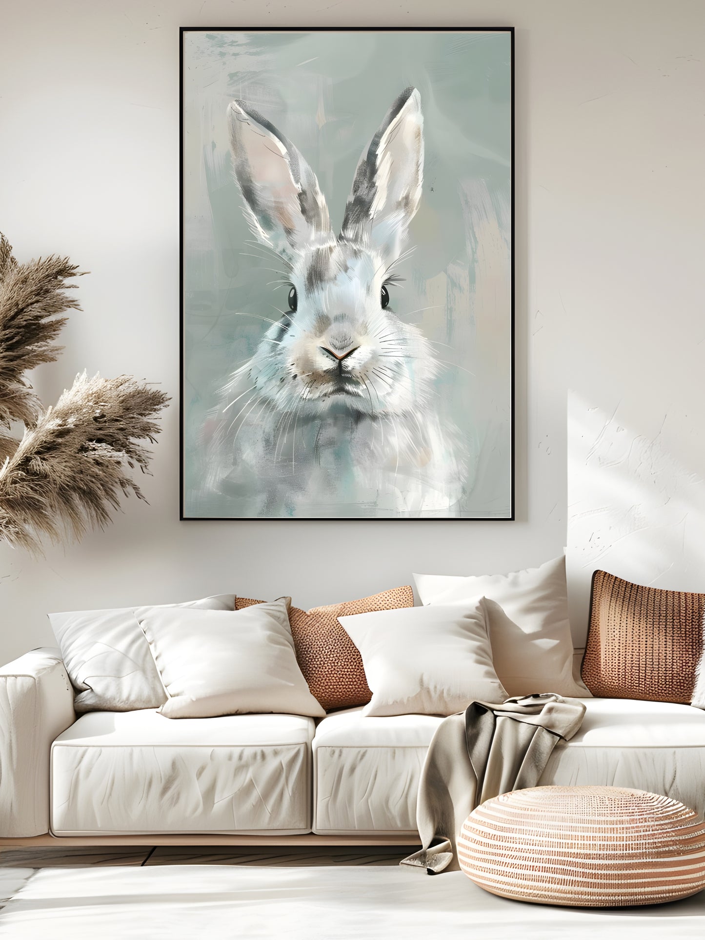 Woodland Observer Framed Fine Art Print | Museum-Quality Art Print in Wood Frame